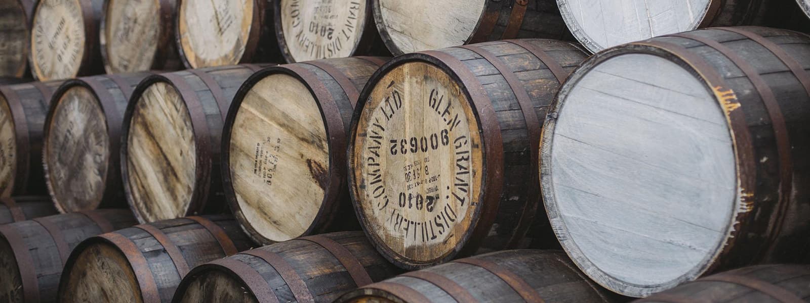 The Glen Grant distillery in the Speyside whisky region of Scotland.