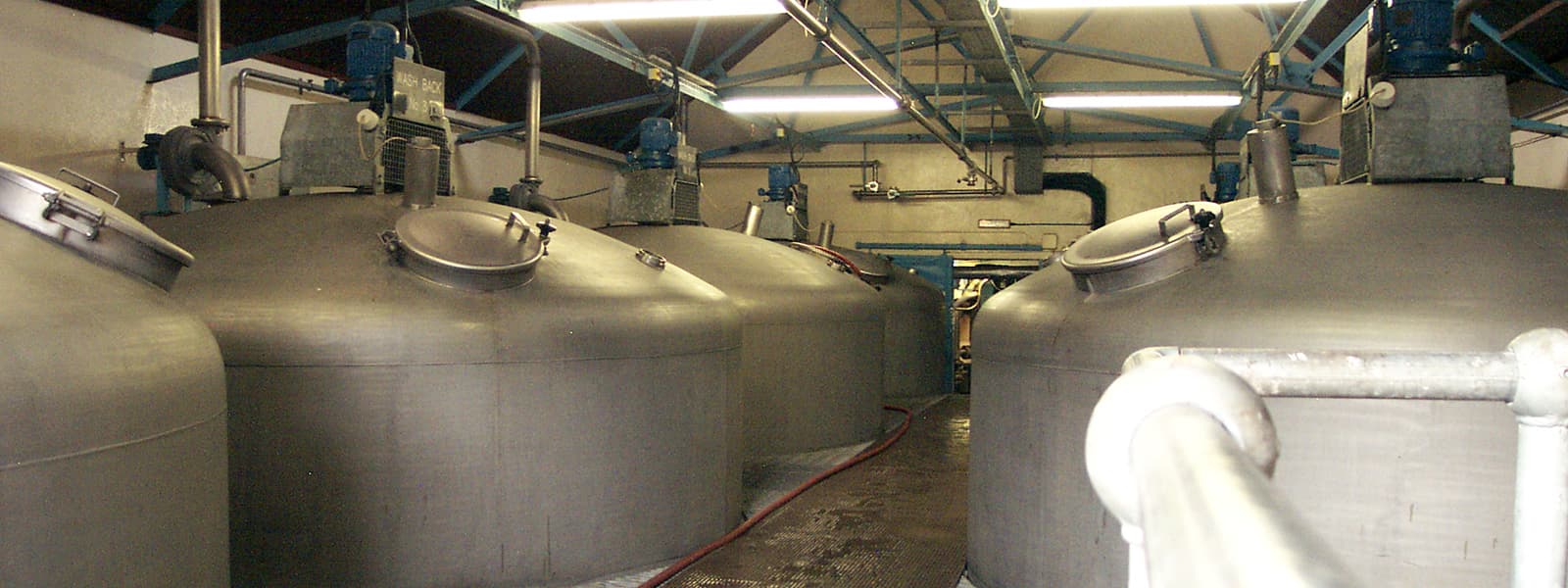 The Glenburgie distillery in the Speyside whisky region of Scotland.