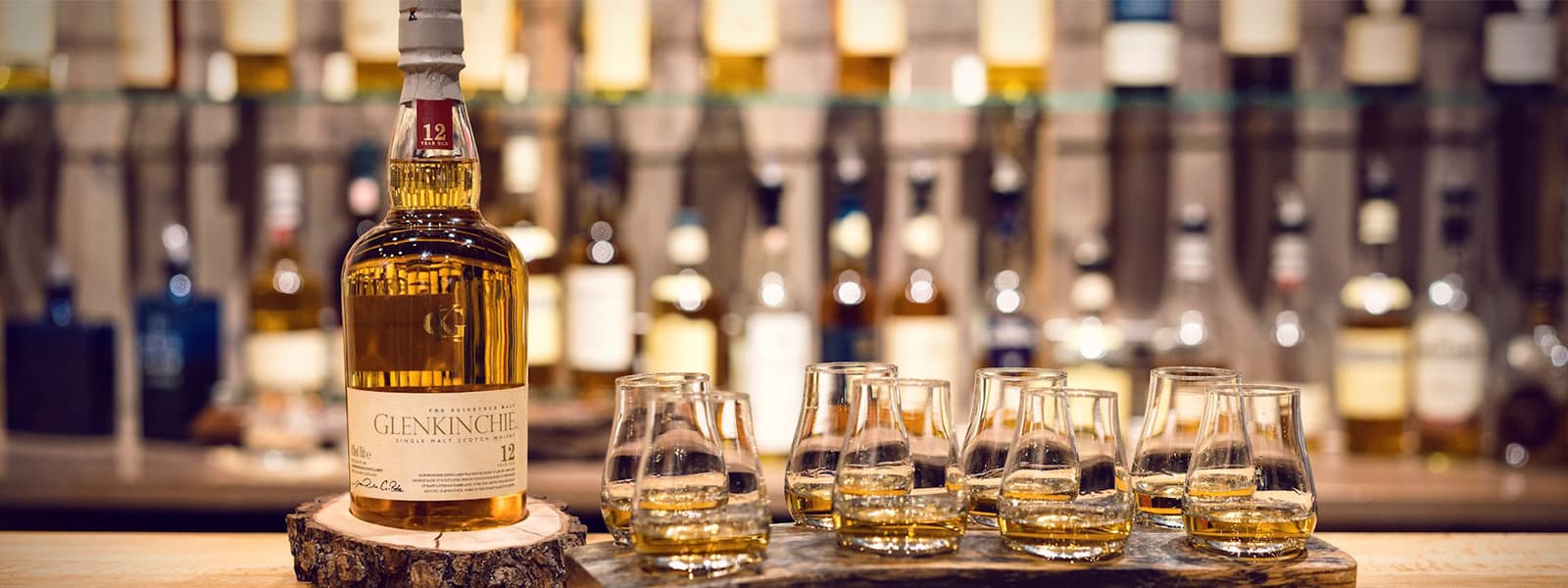 The Glenkinchie distillery in the Lowland whisky region of Scotland.