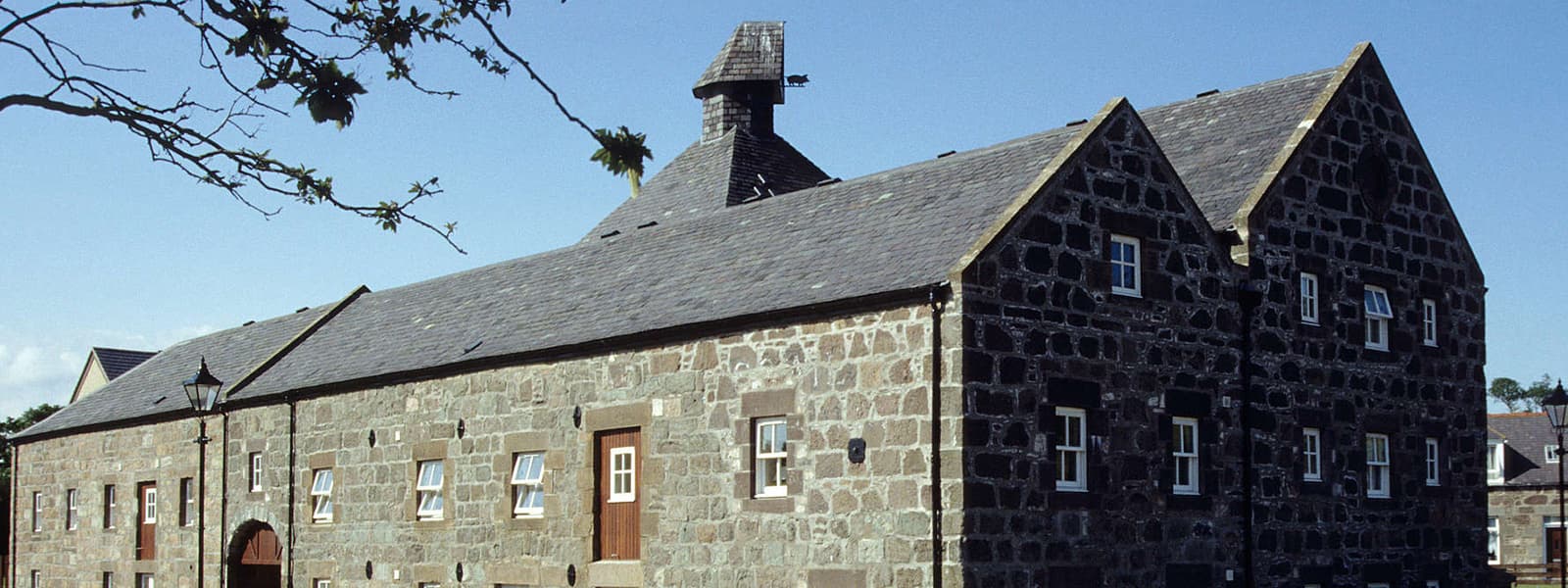 The Glenury Royal distillery in the Highland whisky region of Scotland.