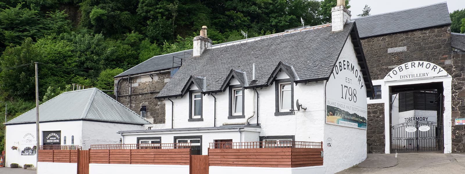 The Ledaig distillery in the Highland (and Islands) whisky region of Scotland.