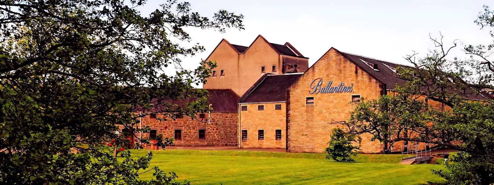 The Miltonduff distillery in the Speyside whisky region of Scotland.