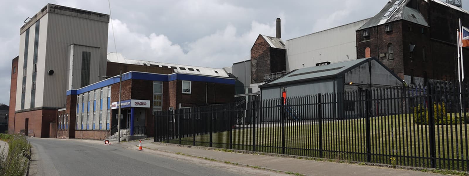 The Port Dundas distillery in Glasgow, Scotland.