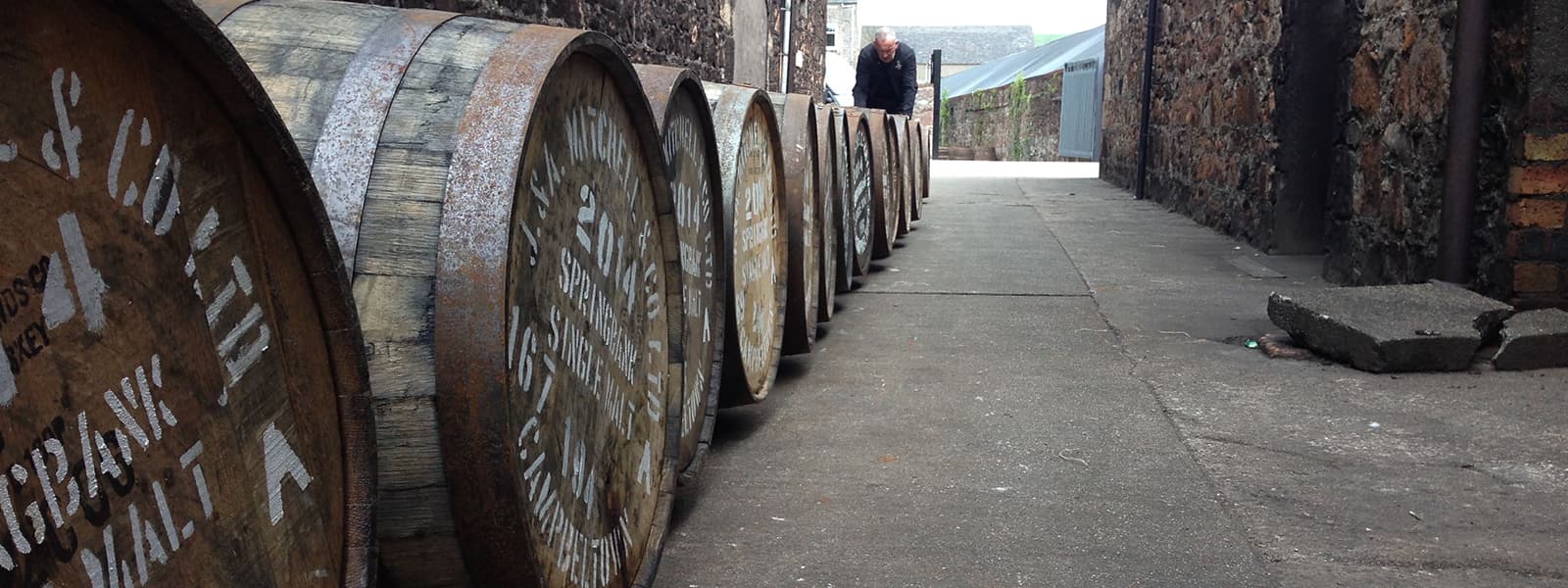 The Springbank distillery in the Campbeltown region of Scotland.