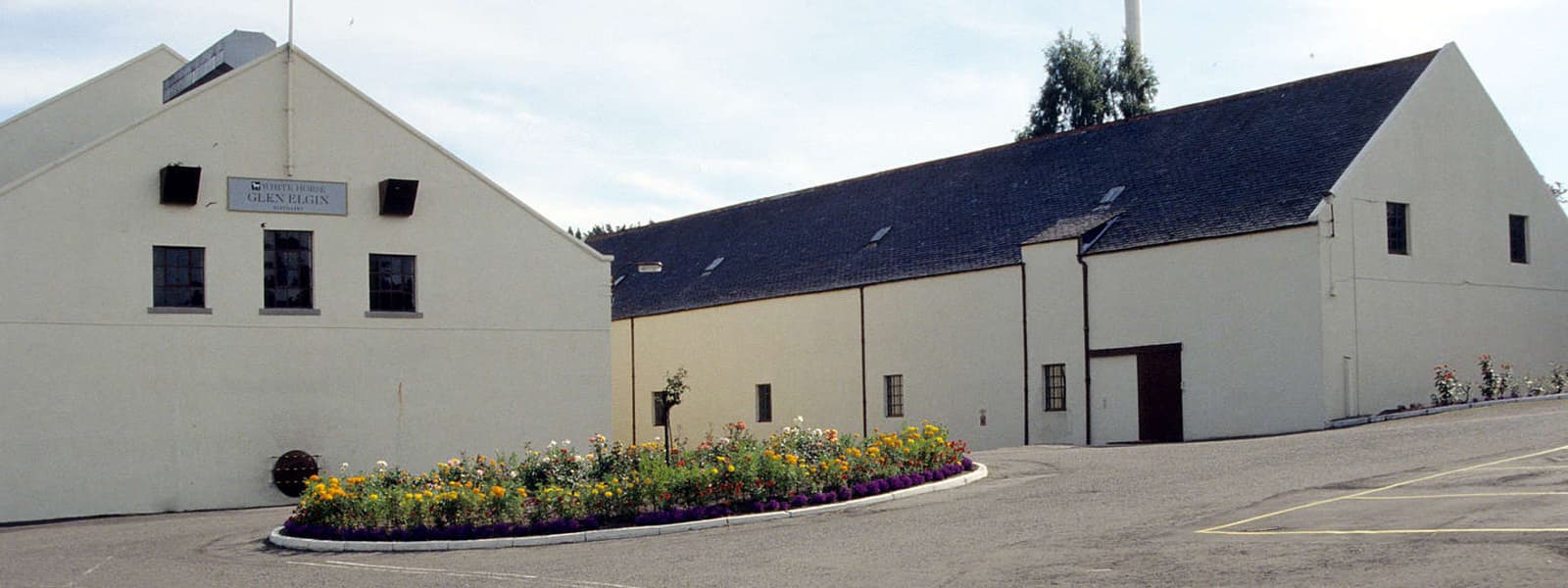 The Glen Elgin distillery in the Speyside whisky region of Scotland.