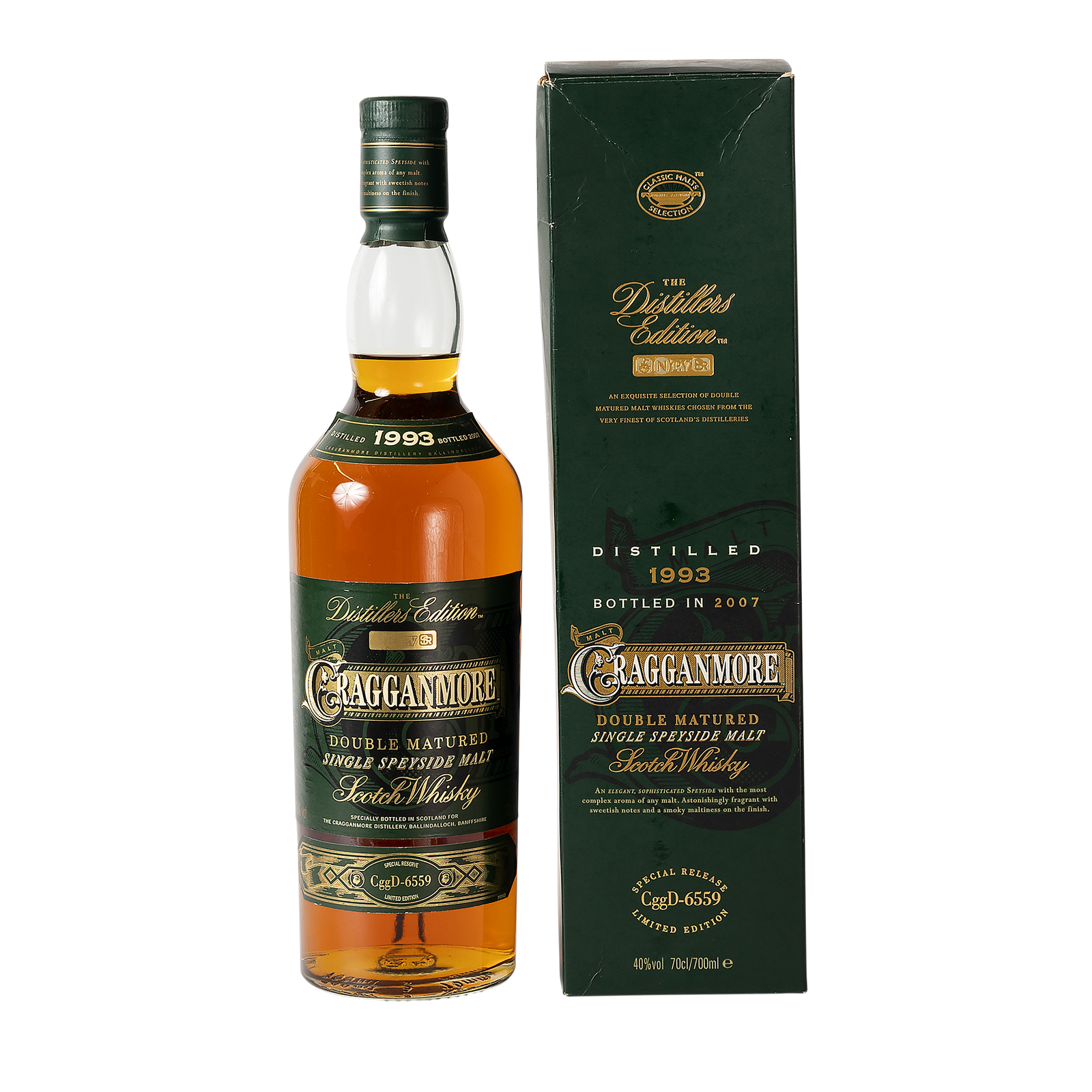 Cragganmore 1993 Distillers Edition 40.00% 70cl