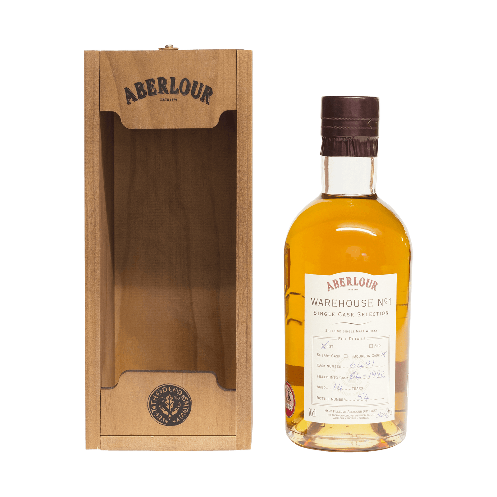 Aberlour 1992 14 Year Old 'Warehouse No.1' 58.6%