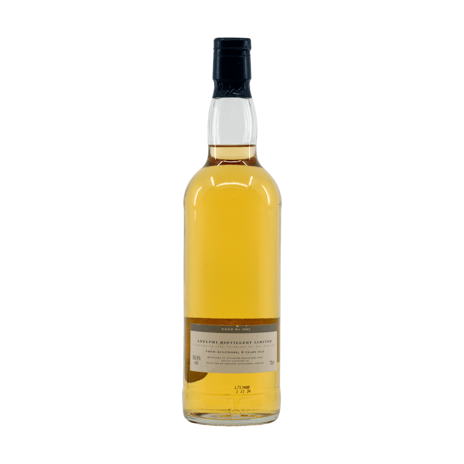 Aultmore 1989 8 Year Old Adelphi 59.90%