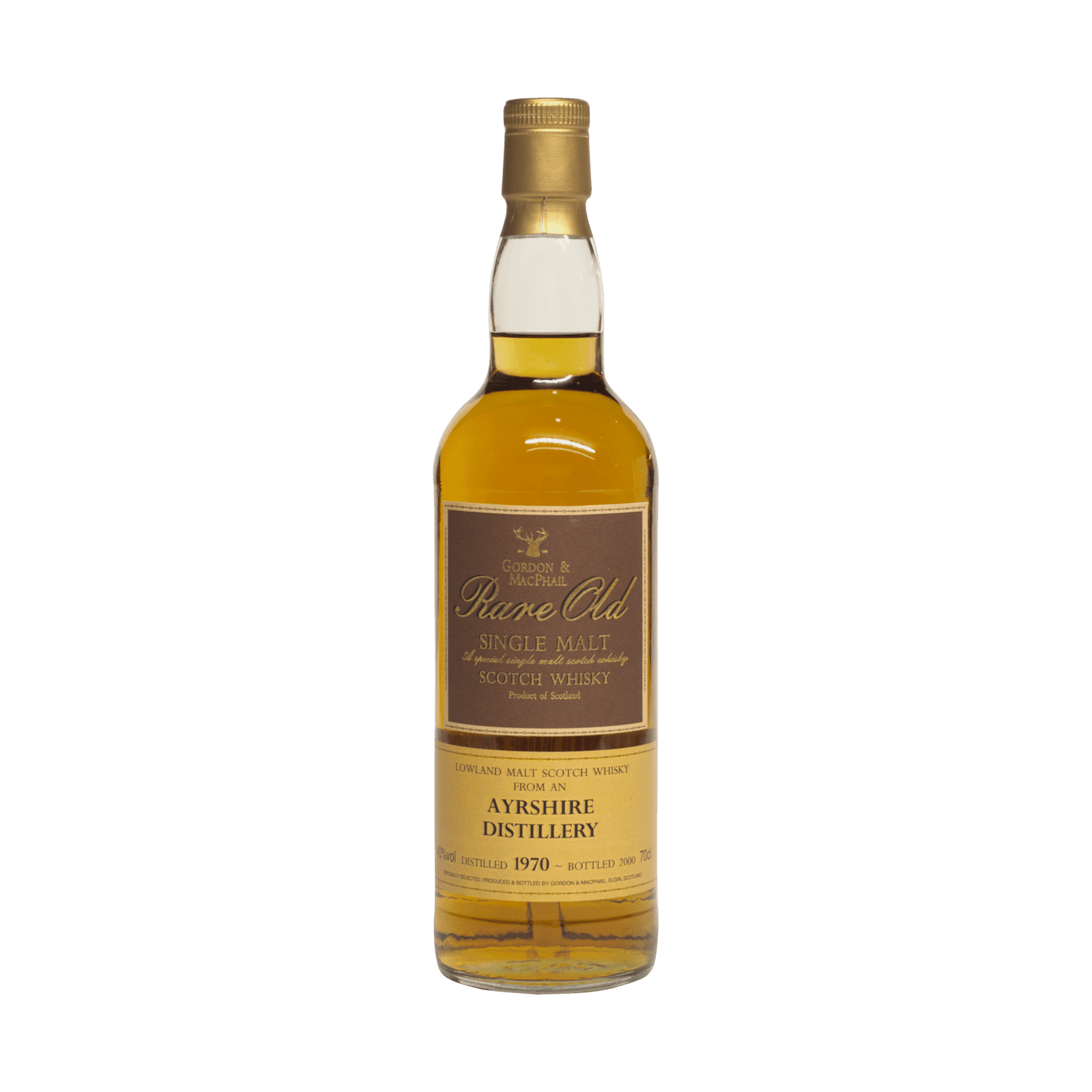 Ayrshire 1970 30 Year Old Gordon & MacPhail 40.00%