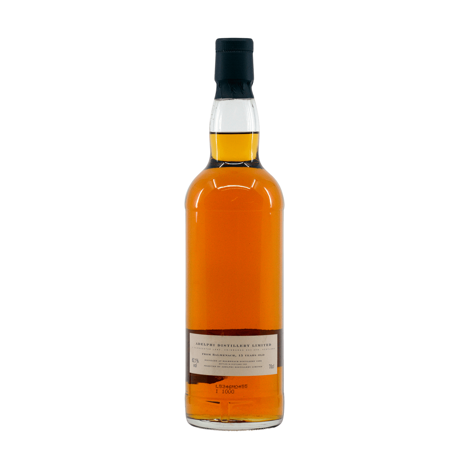 Balmenach 1980 15 Year Old Adelphi 62.10%