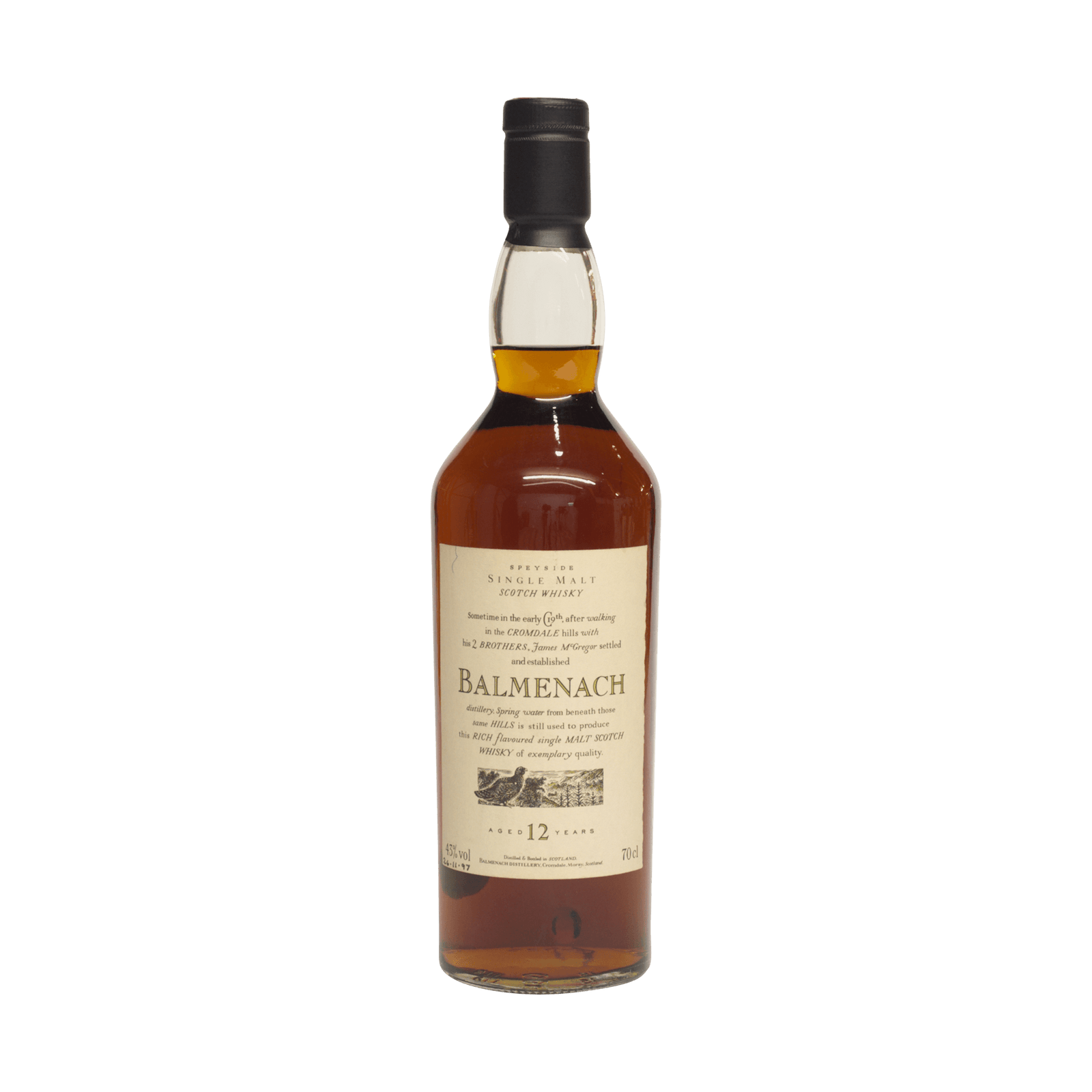 Balmenach 12 Year Old 'Flora and Fauna' 43.00%