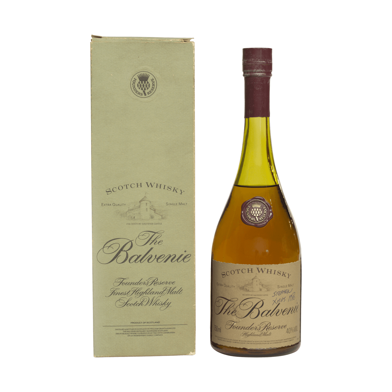 Balvenie 10 Year Old 'Founders Reserve' 40.00%