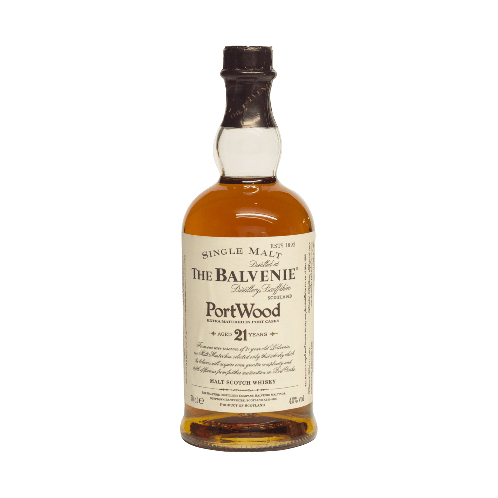 Balvenie 1996 21 Year Old 'Port Wood' 40.00%