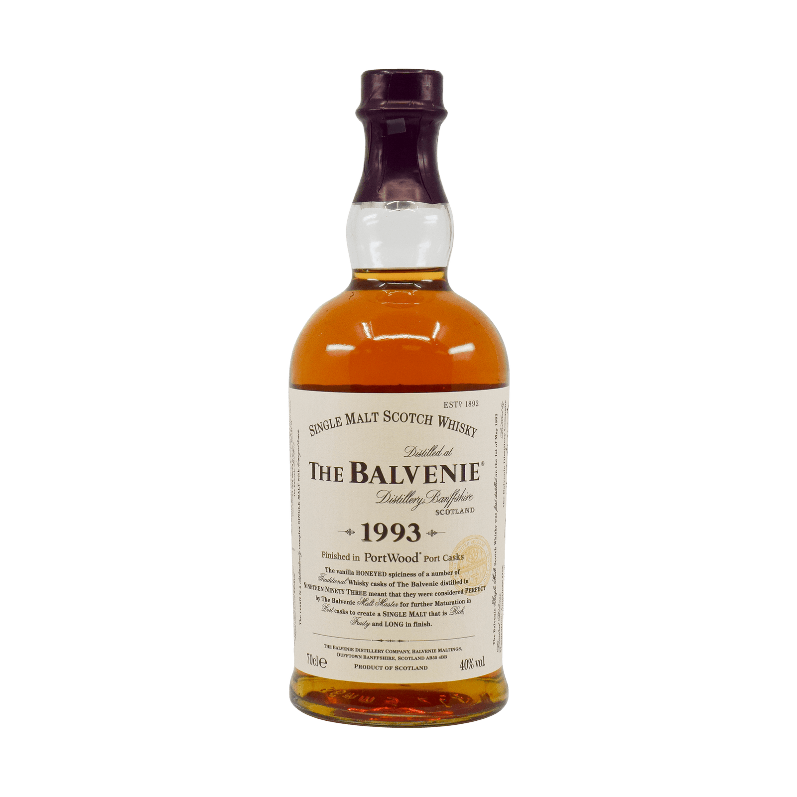 Balvenie 1993 'PortWood Finish' 40.00% 70cl