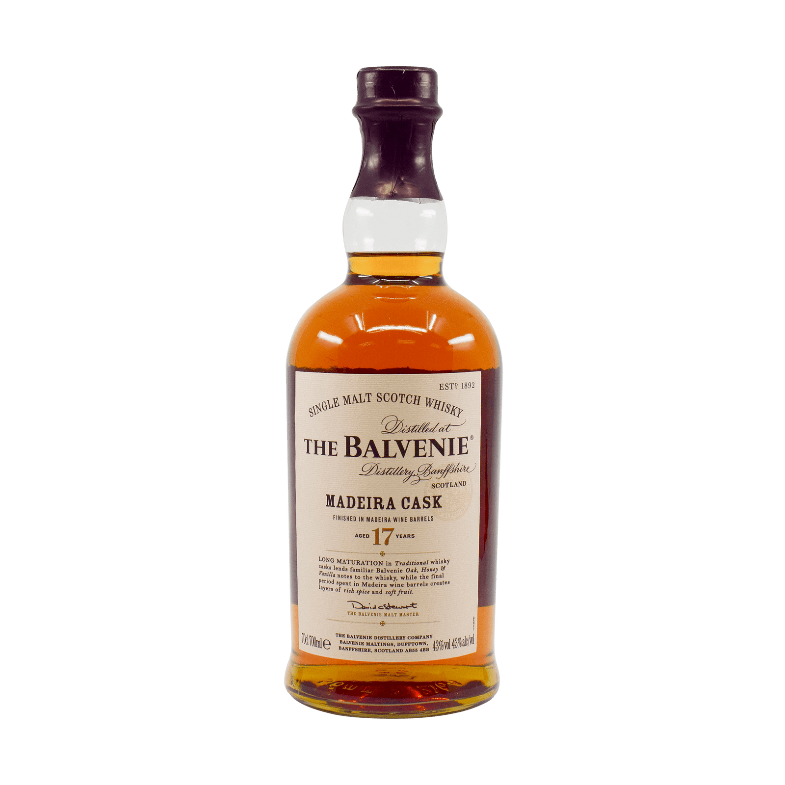 Balvenie 17 Year Old 'Madeira Cask' 43.00% 70cl