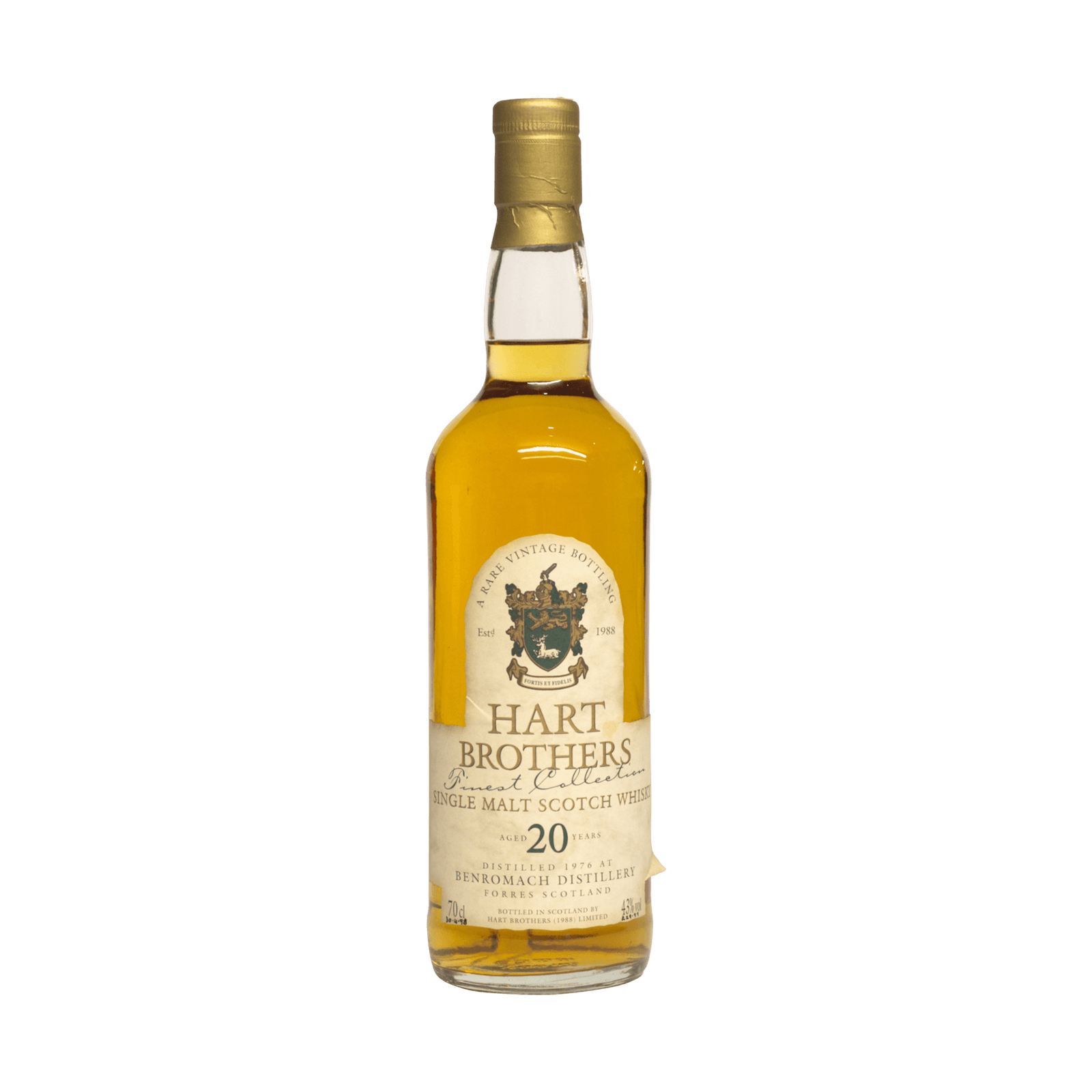Benromach 1974 20 Year Old  'Finest Collection' Hart Brothers 43.00%