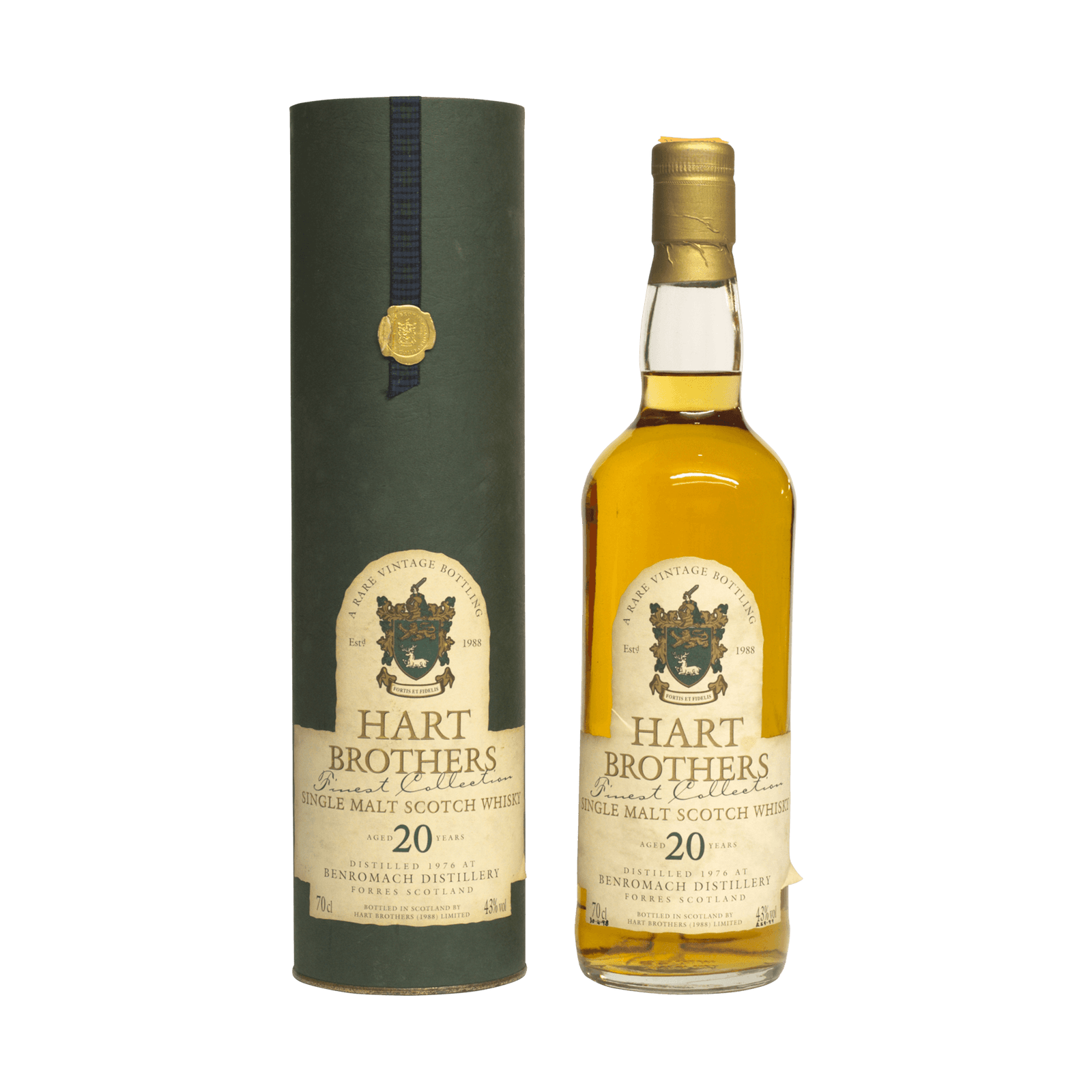 Benromach 1974 20 Year Old  'Finest Collection' Hart Brothers 43.00%