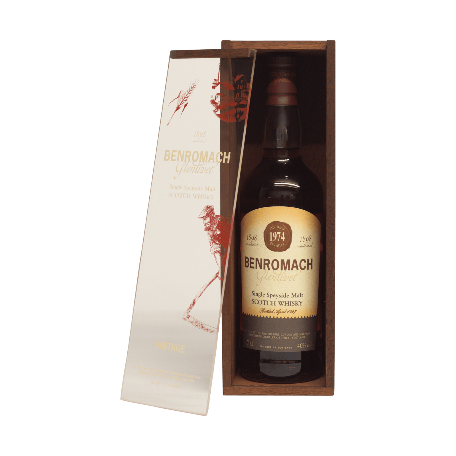 Benromach 1974 23 Year Old Gordon & MacPhail 40.00%