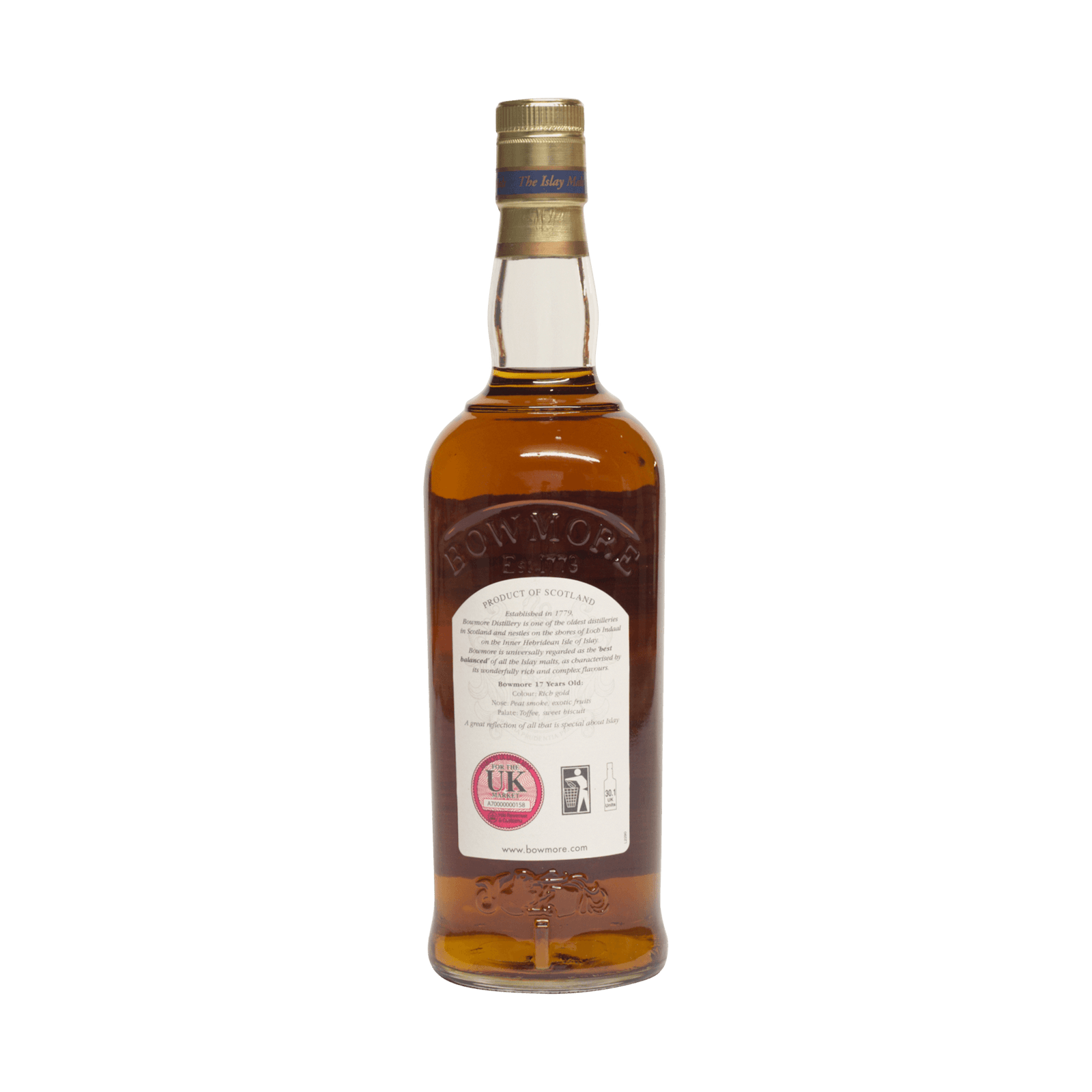 Bowmore 17 Year Old 43.00%