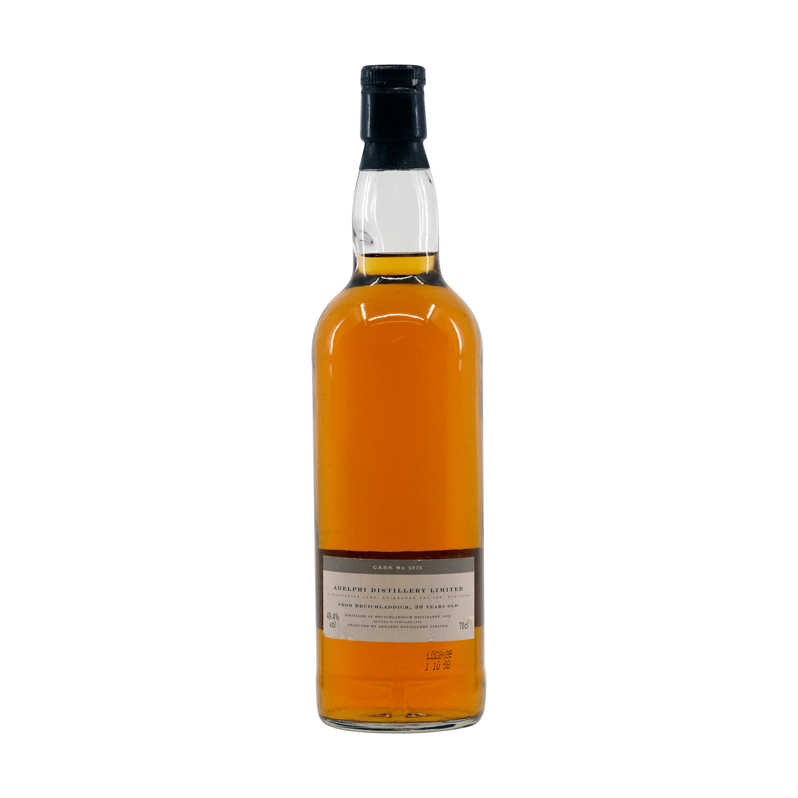 Bruichladdich 1970 30 Year Old Adelphi 49.40%
