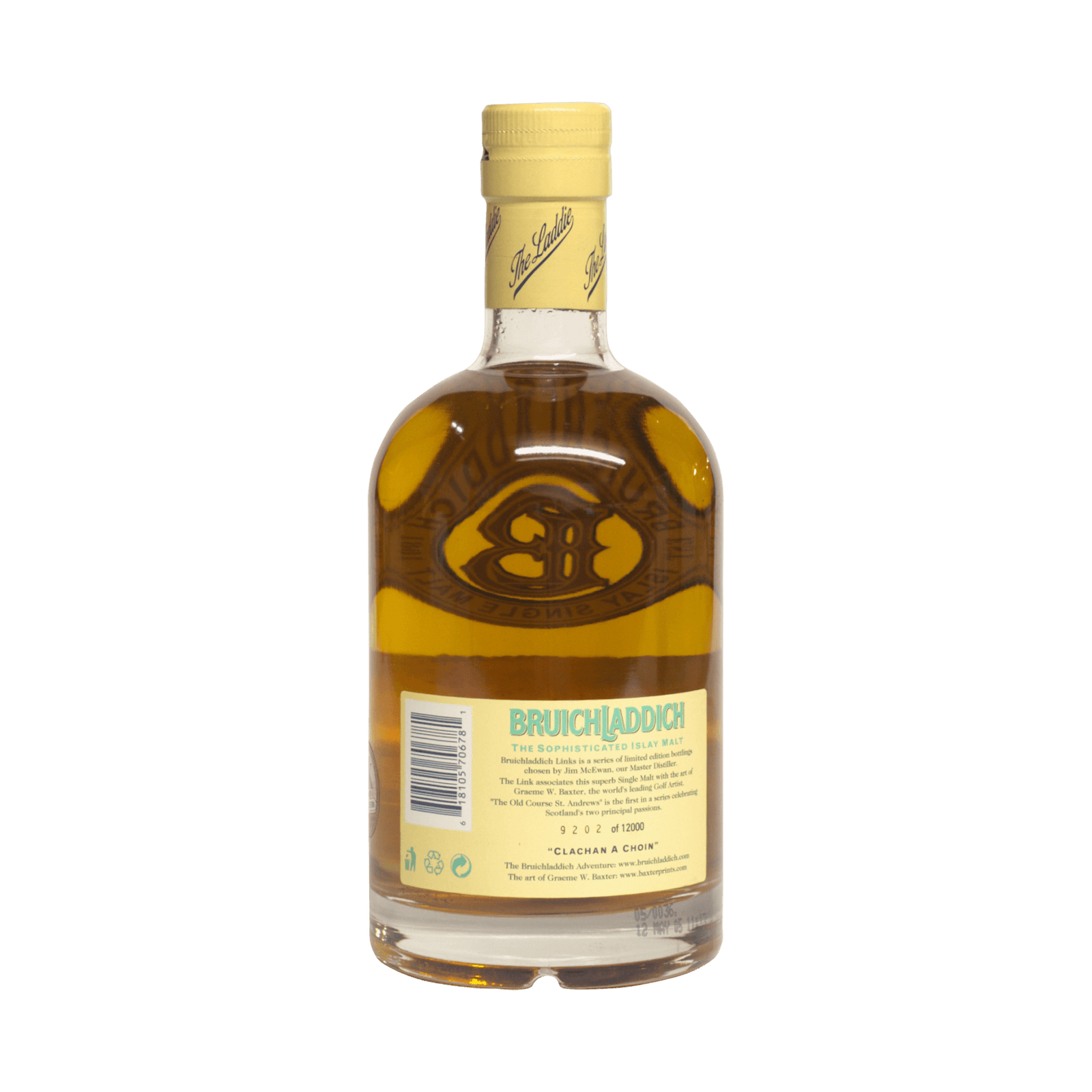 Bruichladdich 14 Year Old 'Links – The Old Course St Andrews' 46.00%