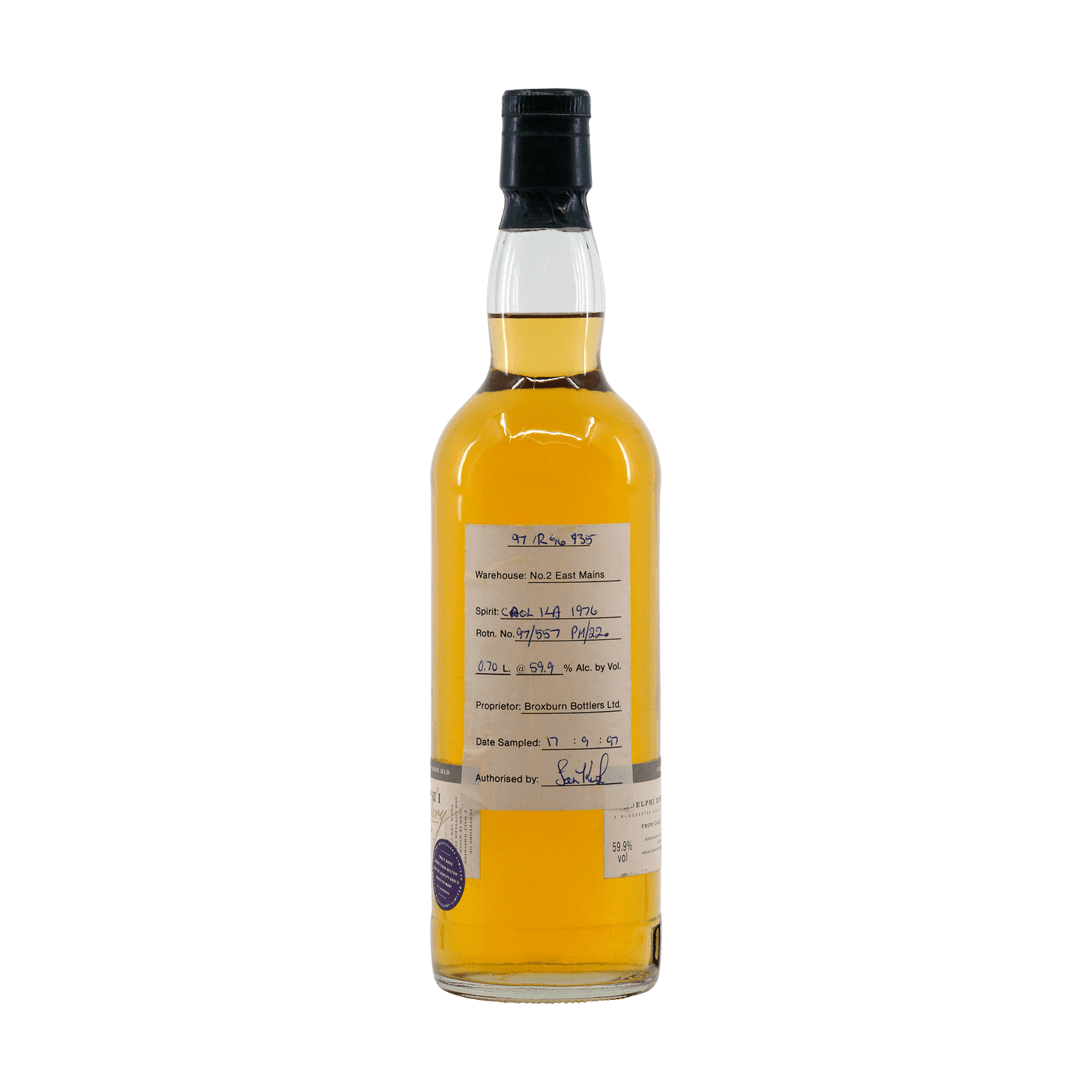 Caol Ila 1976 21 Year Old Adelphi 59.90%