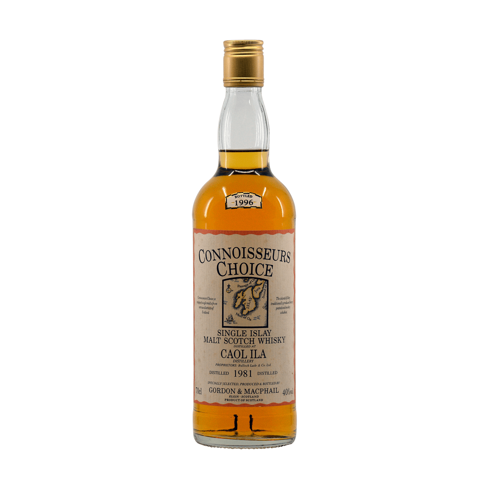 Caol Ila 1981 15 Year Old 'Connoisseurs Choice' Gordon & MacPhail 40.00%