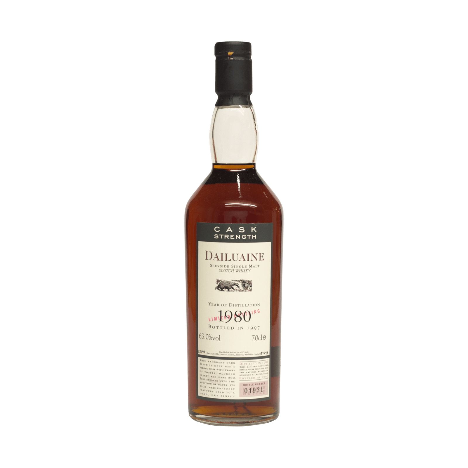 Dailuaine 1980 17 Year Old 'Flora and Fauna' Limited Edition 63.00%