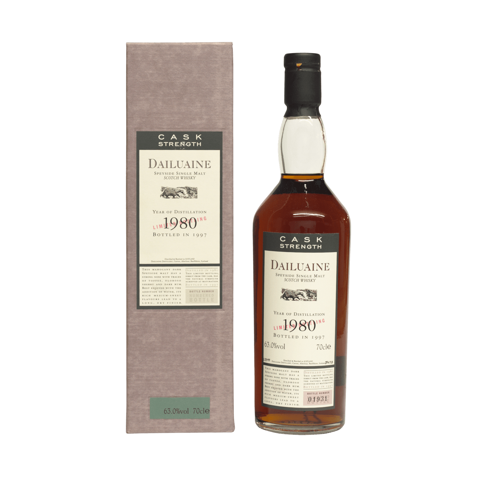 Dailuaine 1980 17 Year Old 'Flora and Fauna' Limited Edition 63.00%