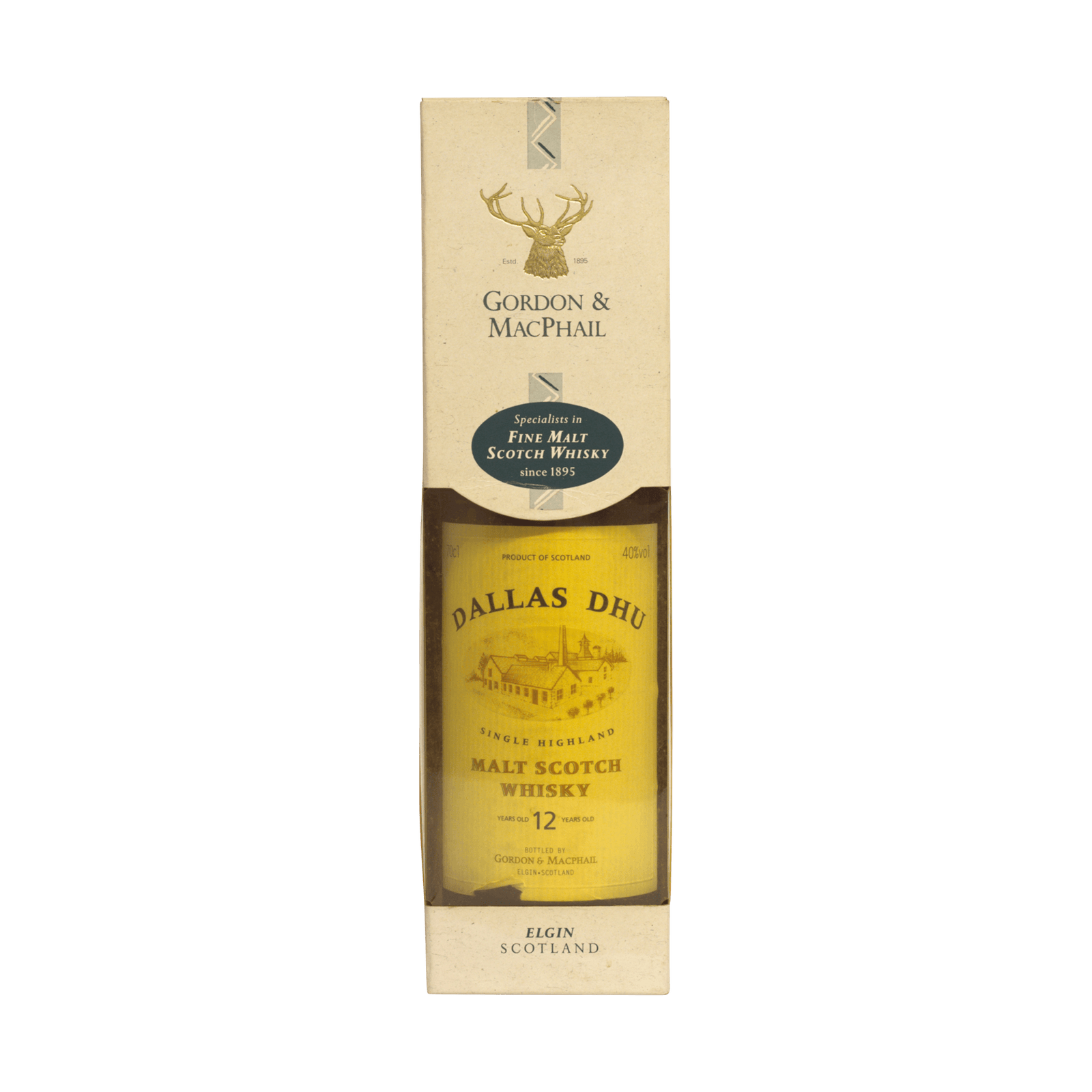 Dallas Dhu 12 Year Old Gordon & MacPhail 40.00%