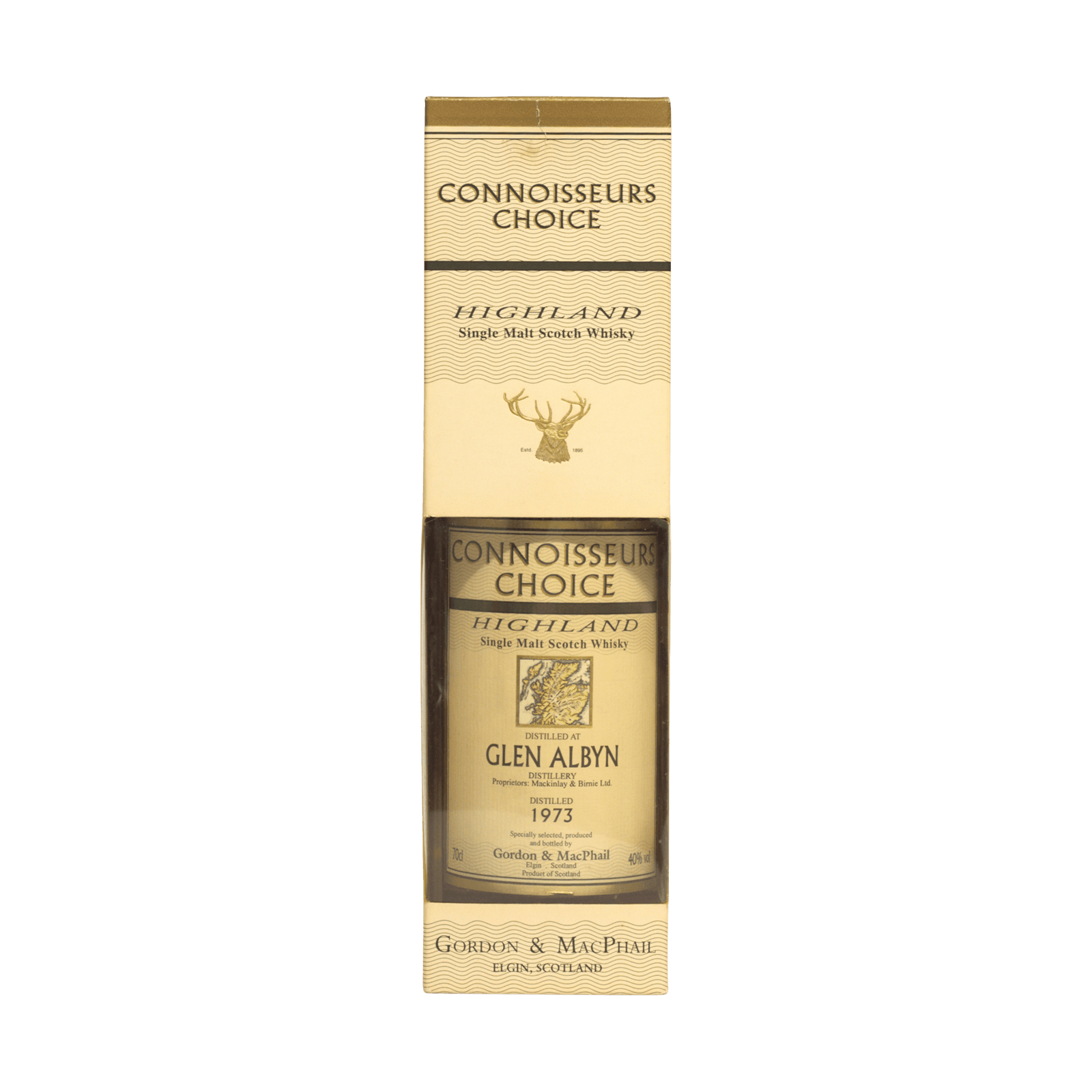 Glen Albyn 1973 25 Year Old 'Connoisseurs Choice' Gordon & MacPhail 40.00%