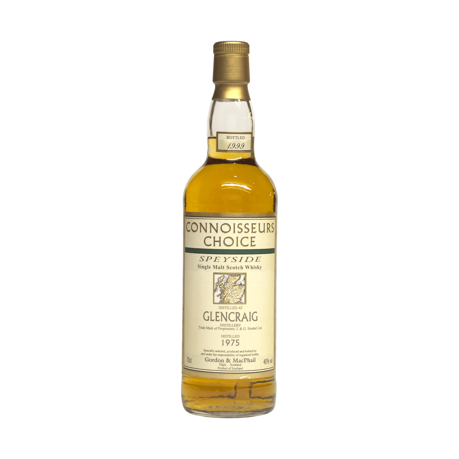 Glencraig 1975 24 Year Old 'Connoisseurs Choice' Gordon & MacPhail 40.00%