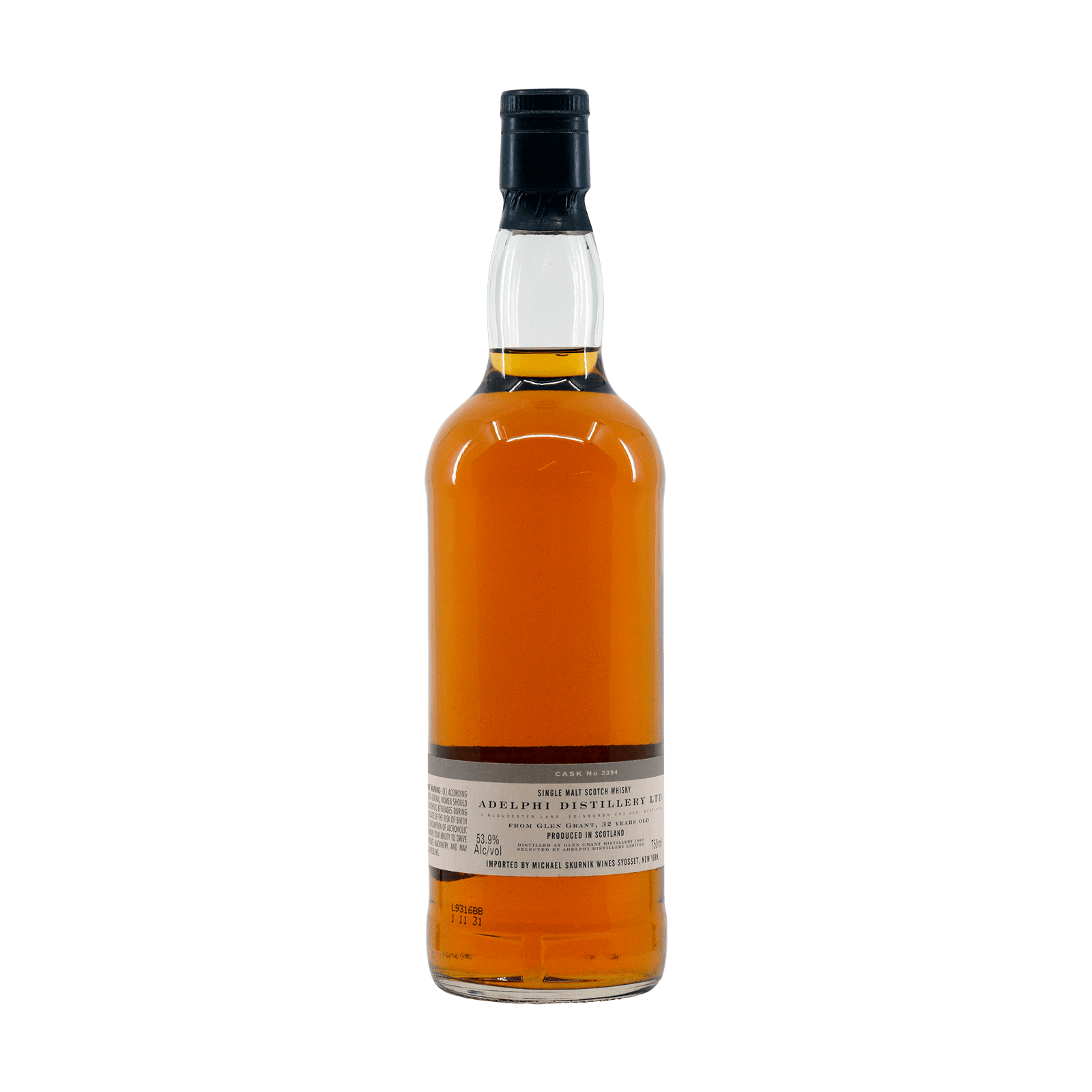 Glen Grant 1967 32 Year Old Adelphi 53.90%