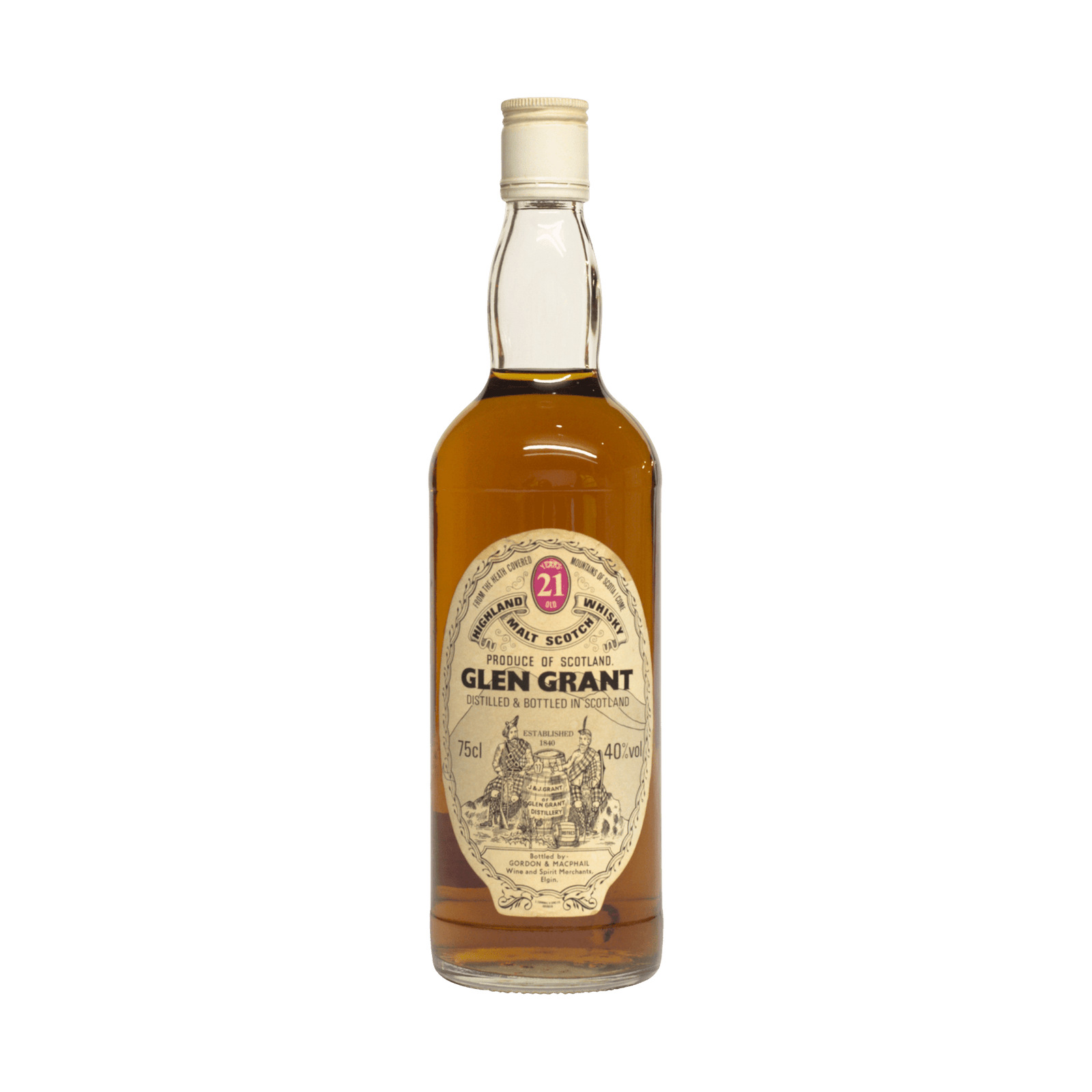 Glen Grant 21 Year Old Gordon & MacPhail 40.00%