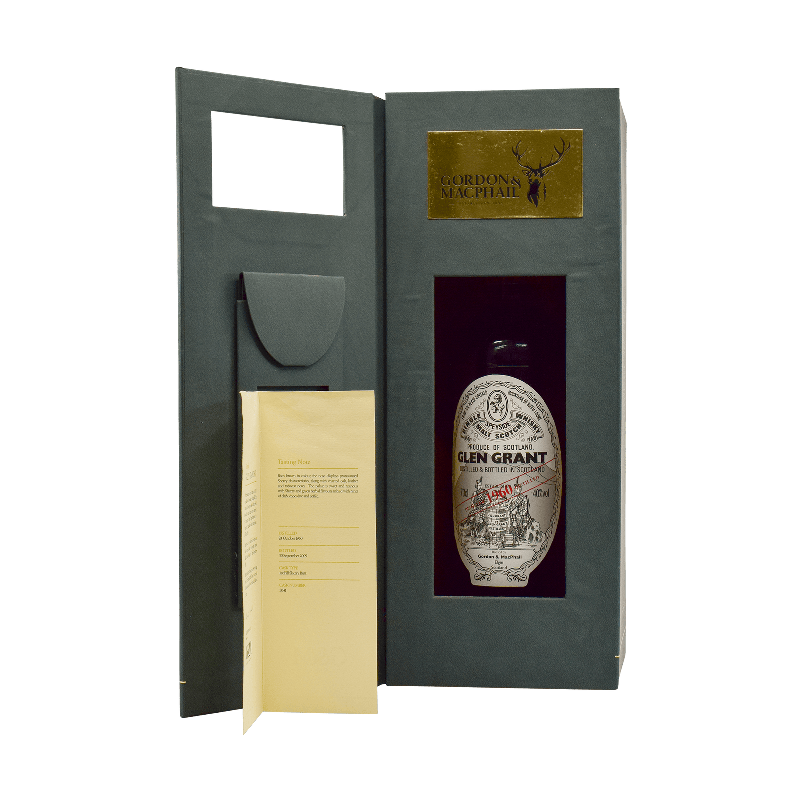 Glen Grant 1960 'Distillery Labels' Gordon & MacPhail 40.00% 70cl