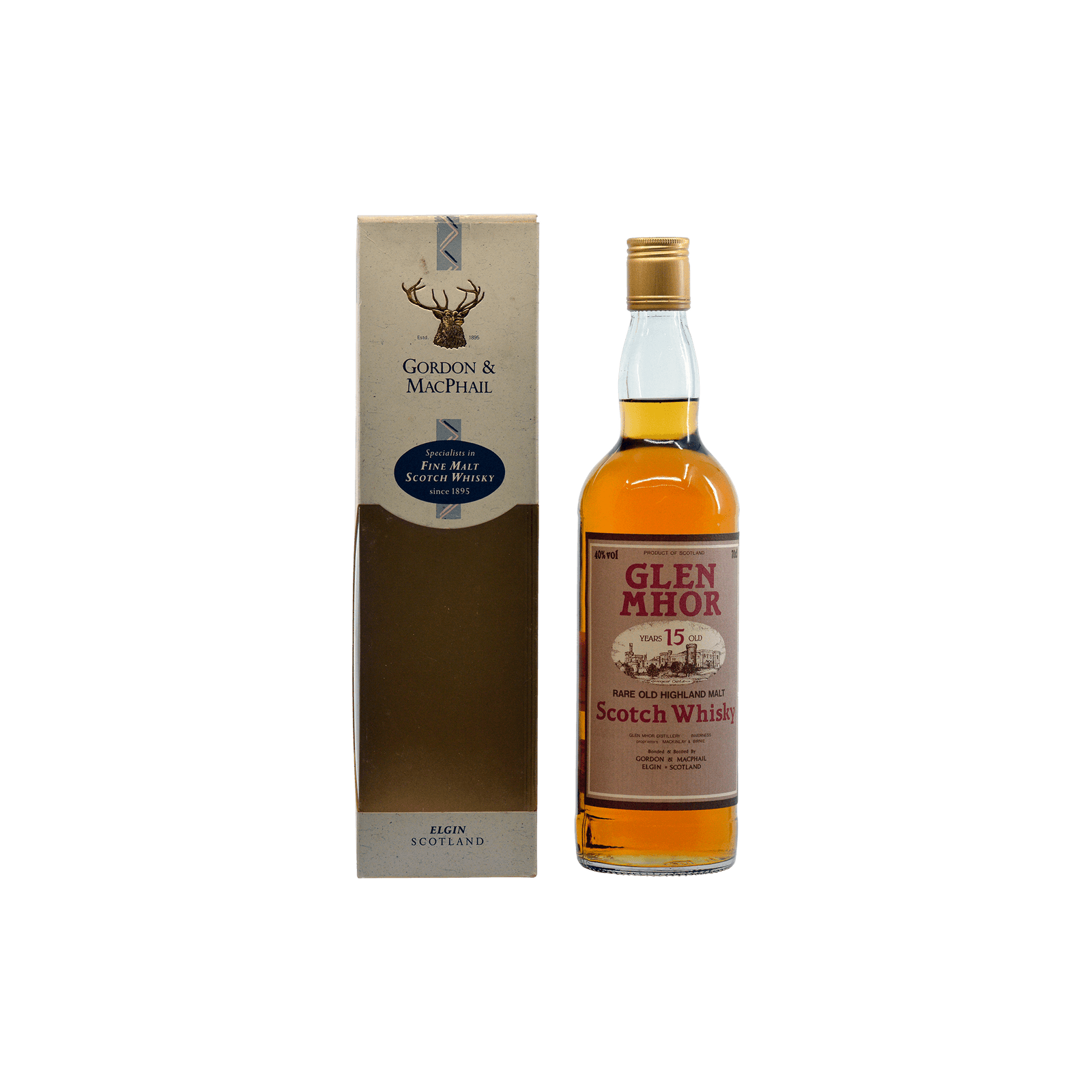 Glen Mhor 15 Year Old Gordon & MacPhail 40.00%