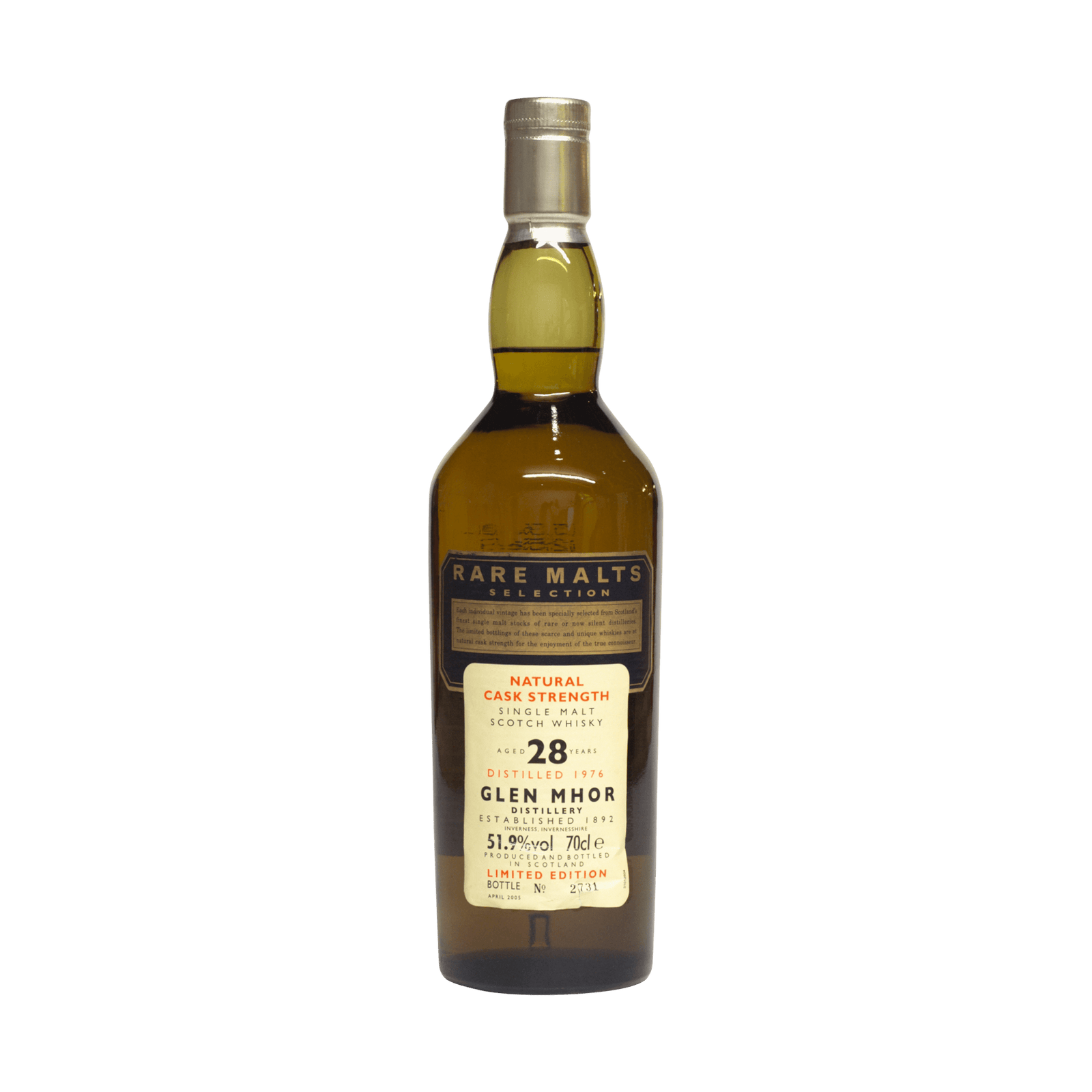 Glen Mhor 1976 28 Year Old Rare Malts Selection 51.90%