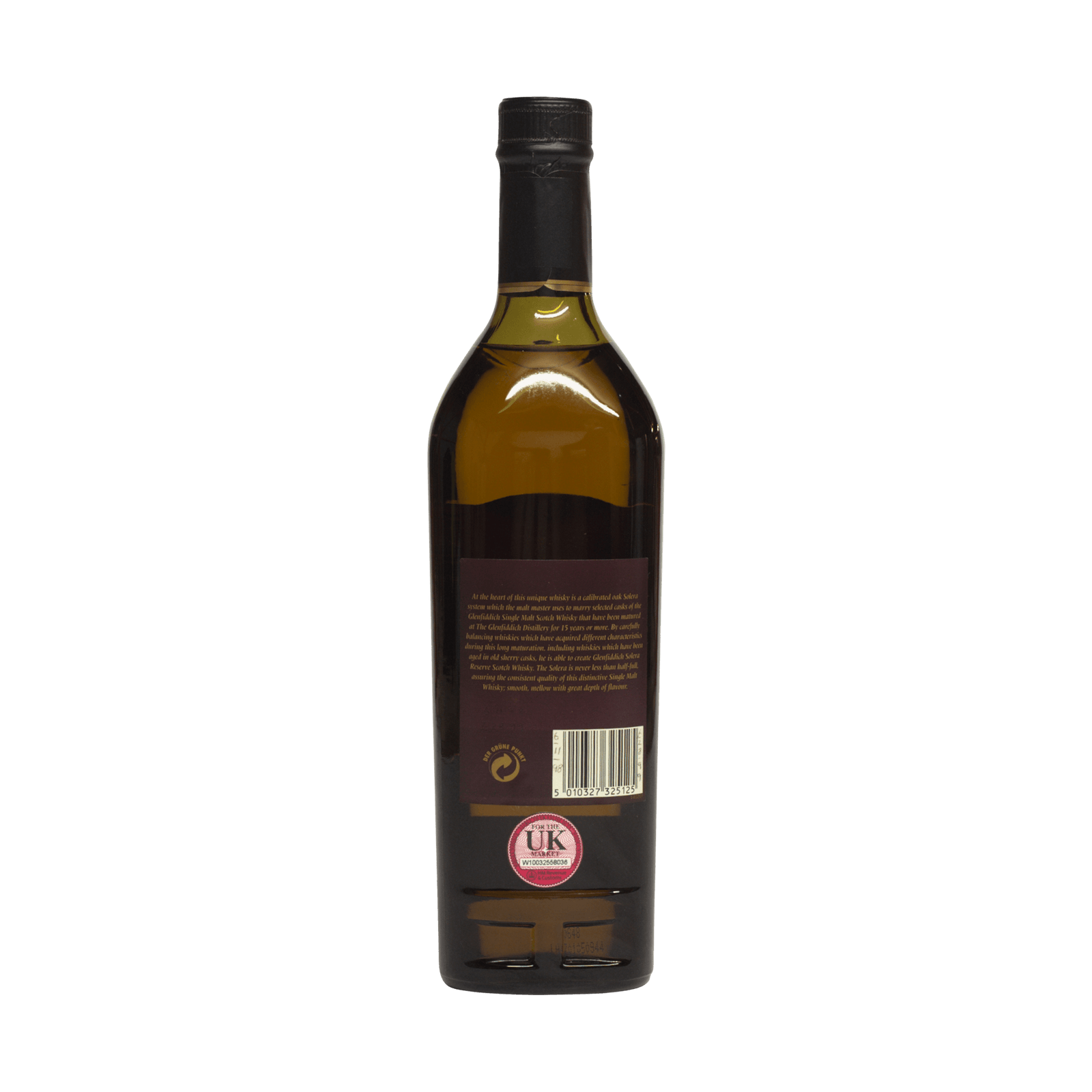 Glenfiddich 15 Year Old 'Solera Reserve' 43.00%