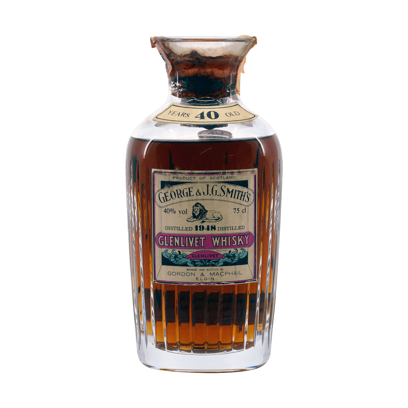Glenlivet 1948 40 Year Old George and JG Smith 40.00%