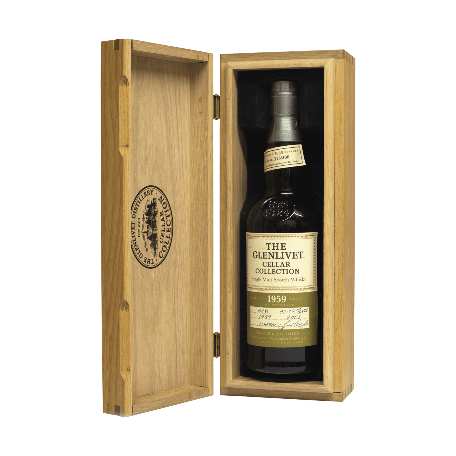 Glenlivet 1959 42 Year Old Cellar Collection George and JG Smith 42.19%