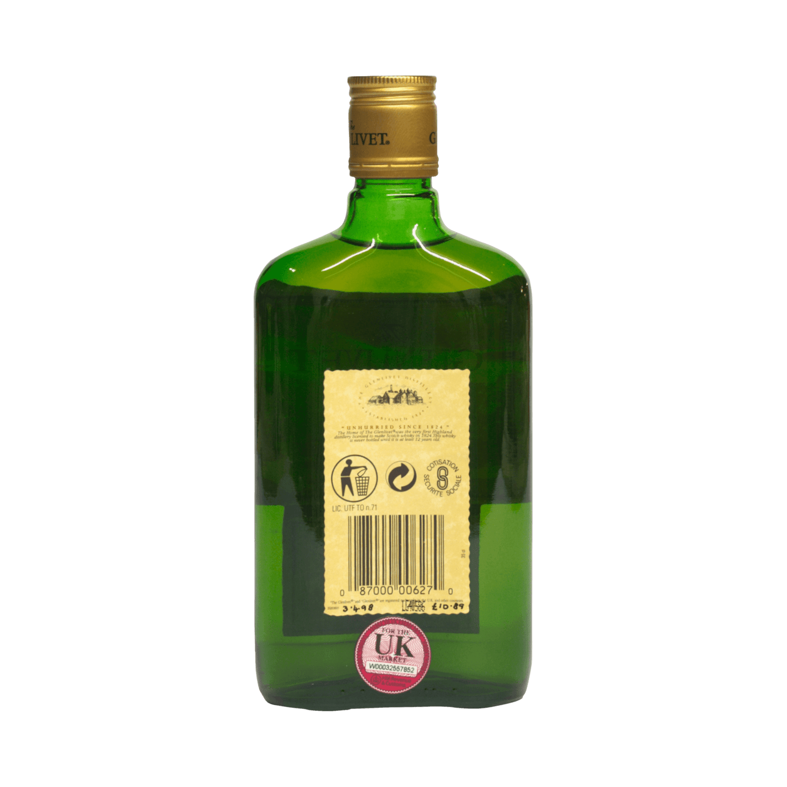 Glenlivet 12 Year Old George and JG Smith 40.00% 35cl