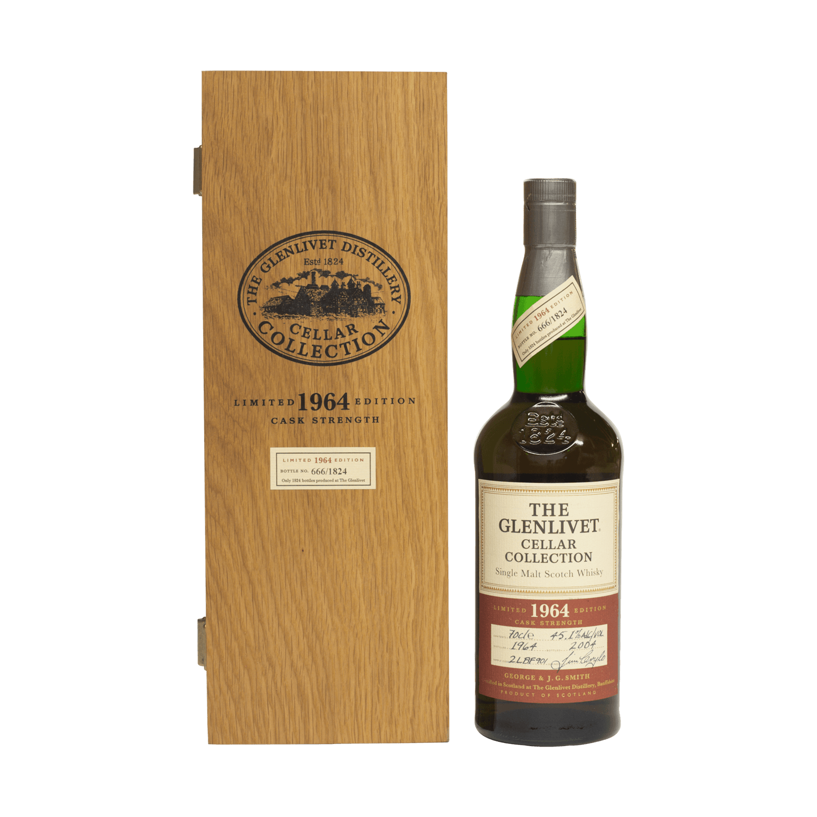 Glenlivet 1964 40 Year Old “The Cellar Collection’ George & JG Smith 45.10%