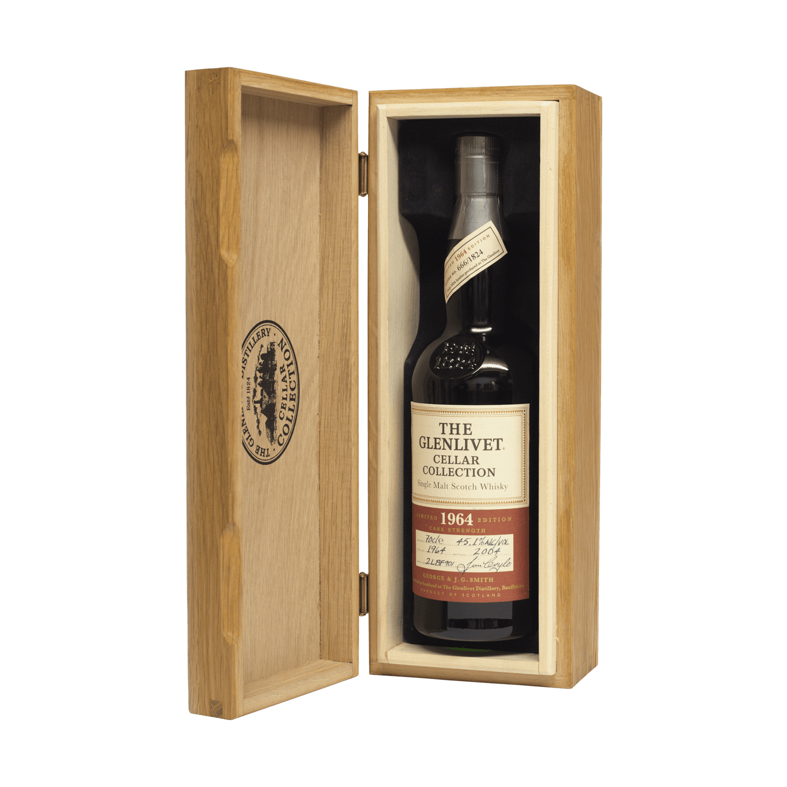Glenlivet 1964 40 Year Old “The Cellar Collection’ George & JG Smith 45.10%