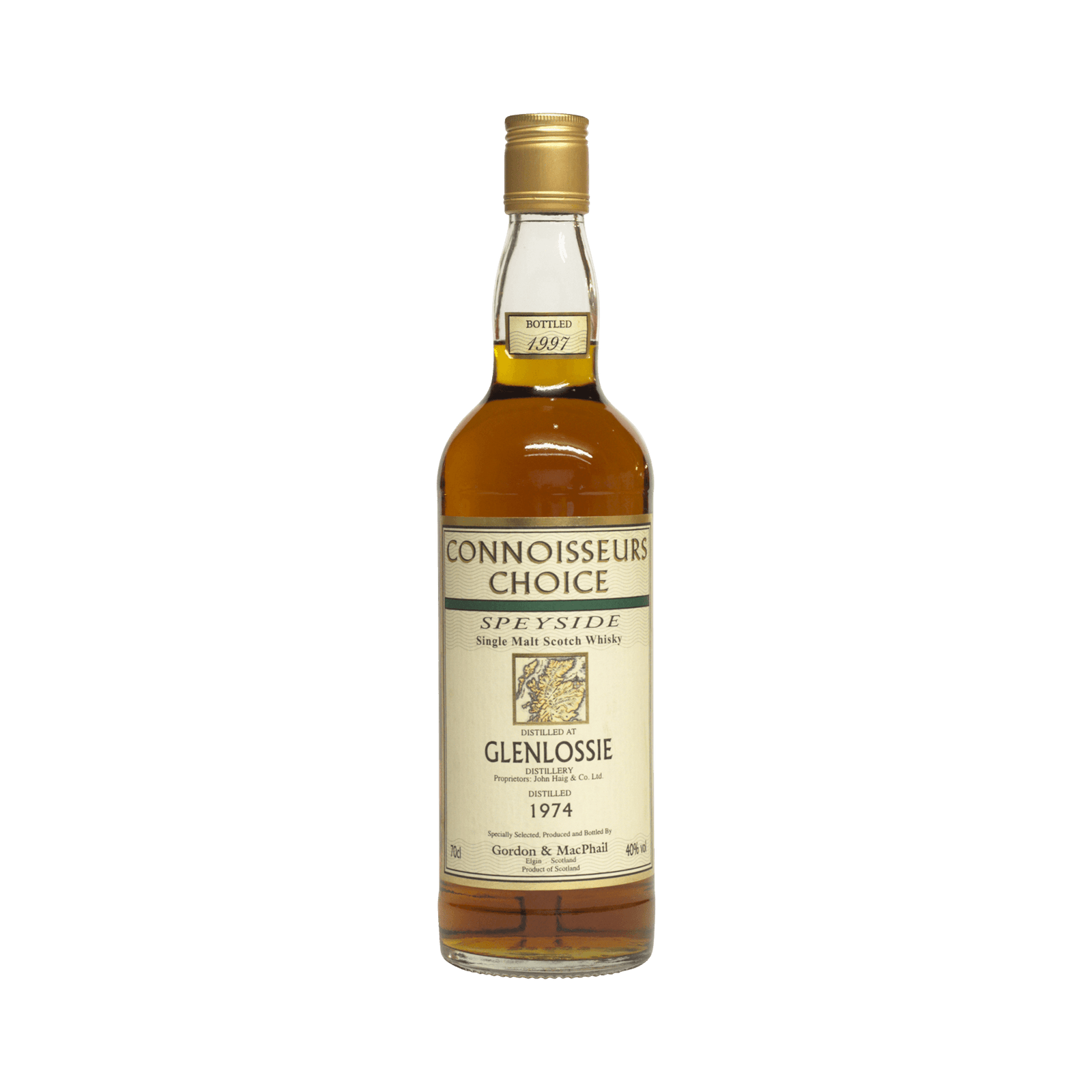 Glenlossie 1974 'Connoisseurs Choice' Gordon & MacPhail 40.00%
