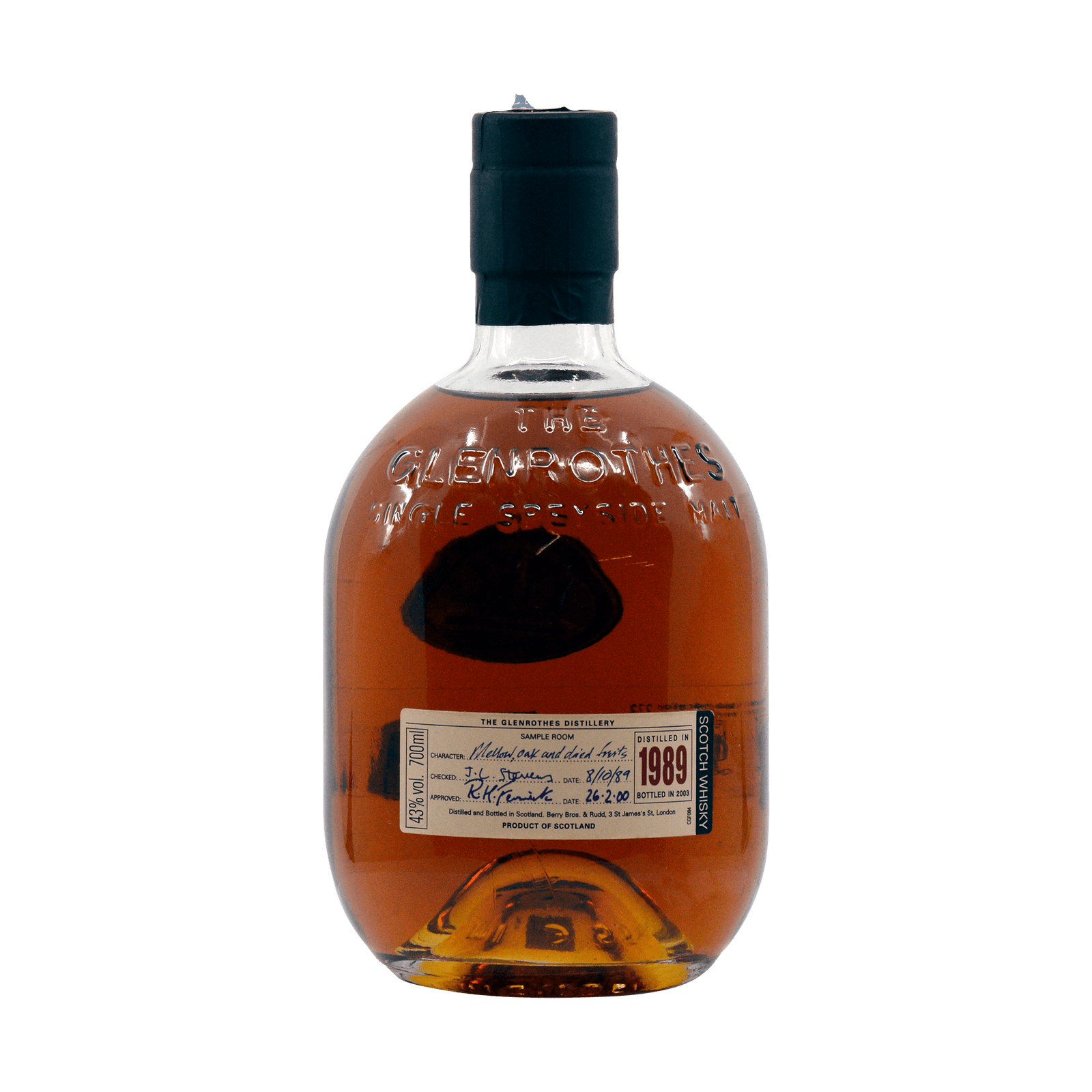 Glenrothes 1984 12 Year Old Limited Release Berry Brothers & Rudd 43.00%