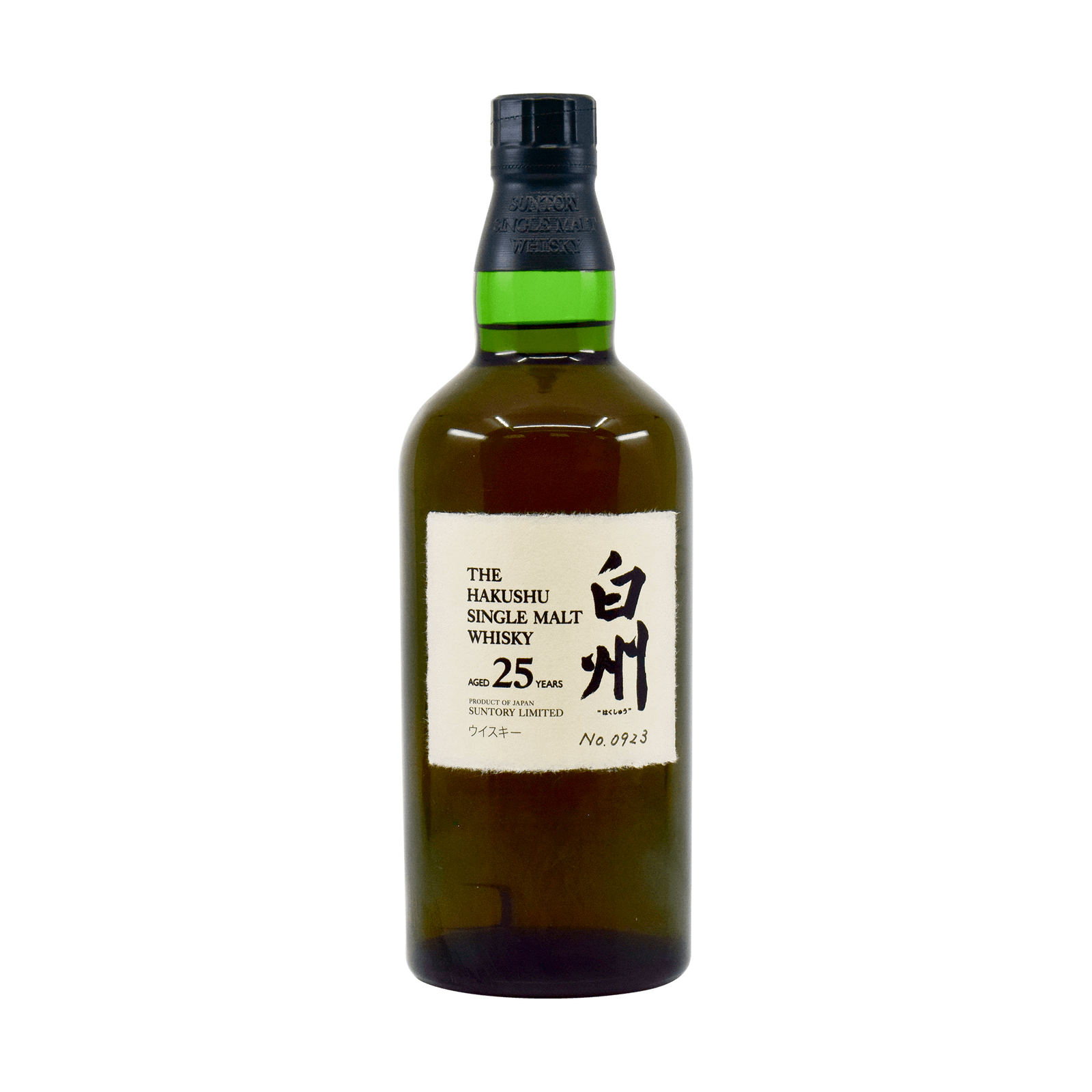 Hakushu 25 Year Old 43.00% 70cl