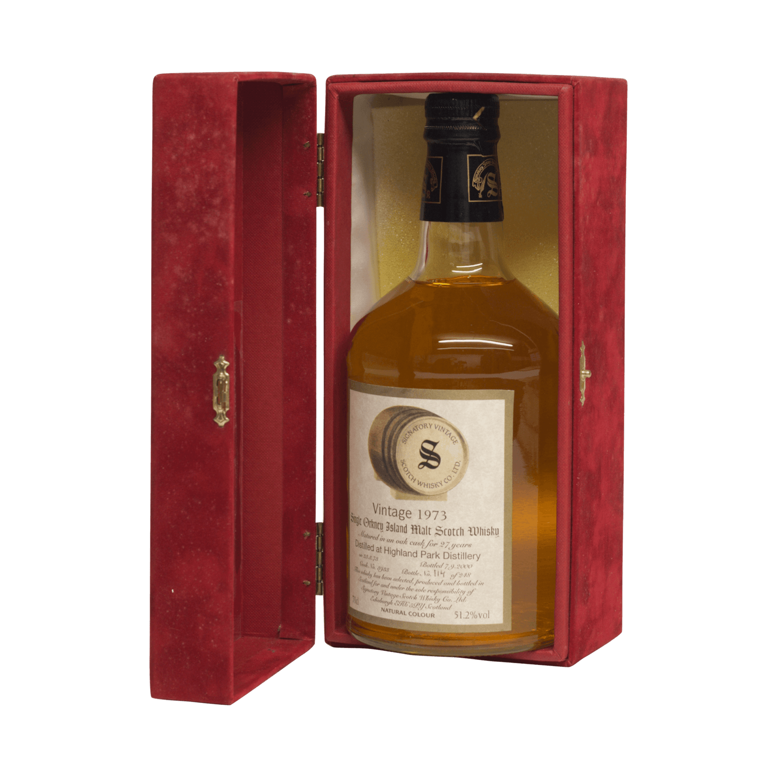 Highland Park 1973 27 Year Old Signatory Vintage SW 51.20%