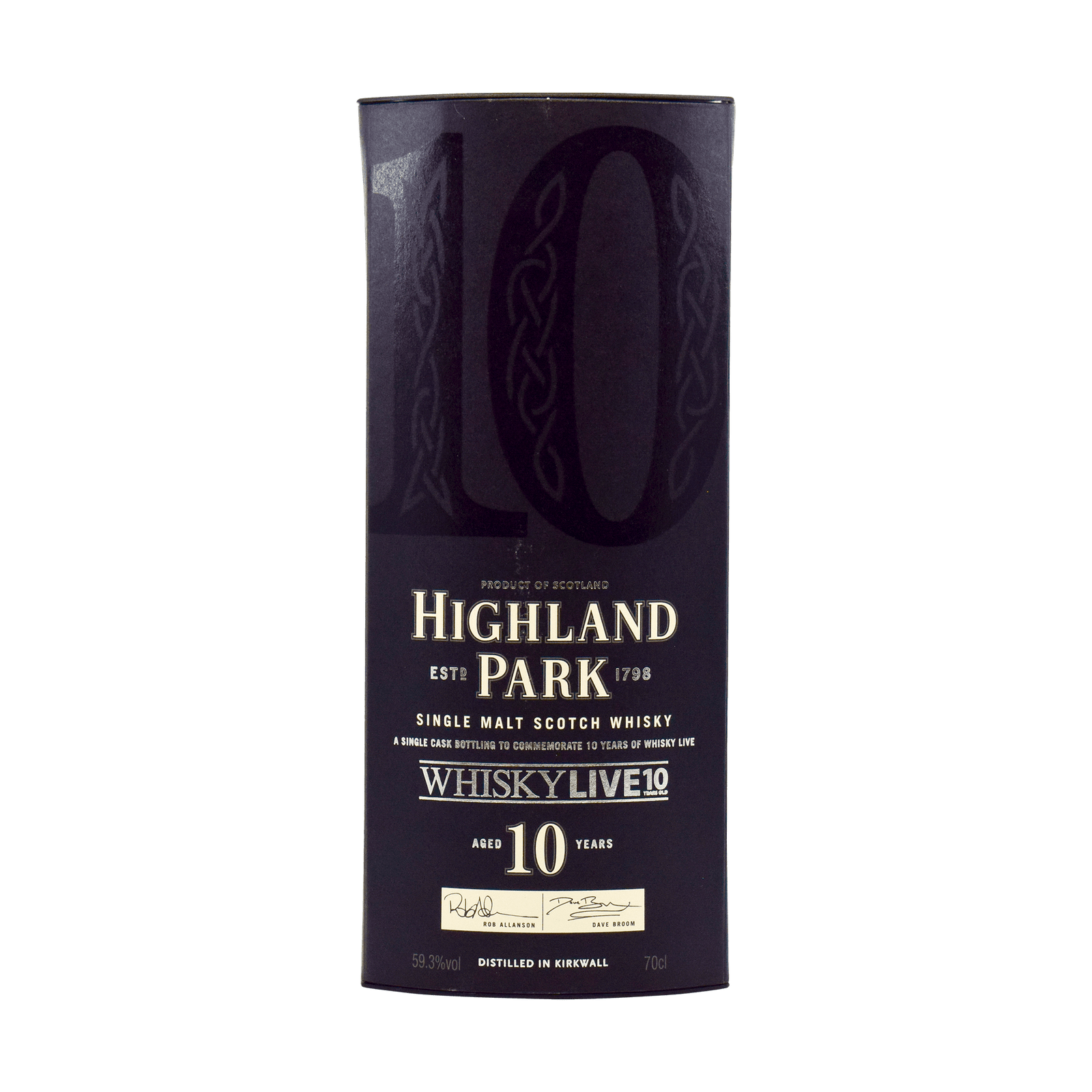 Highland Park 1999 10 Year Old Whisky Live Tokyo 2010 59.30% 70cl