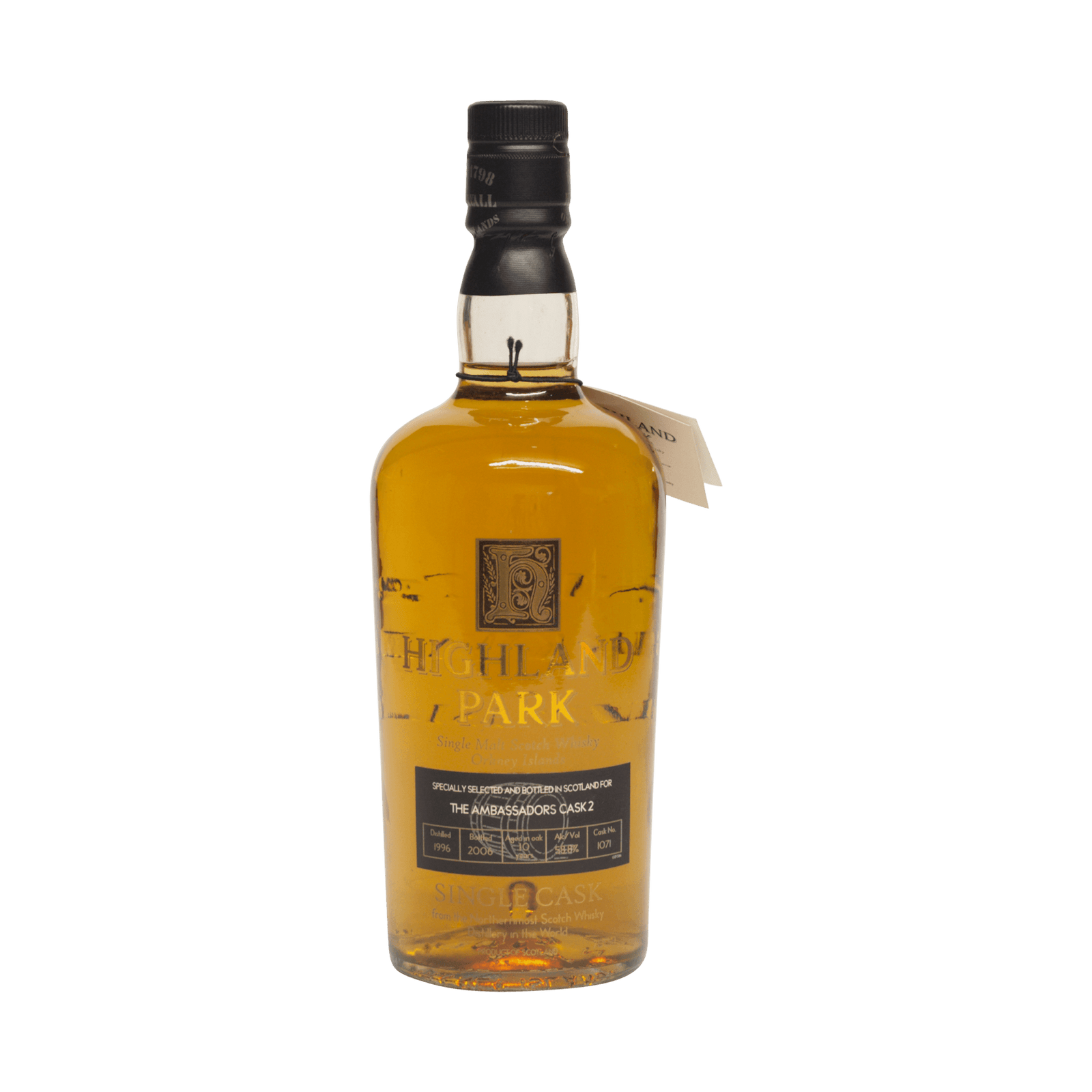 Highland Park 1996 10 Year Old ’The Ambassadors Cask’ 58.80%