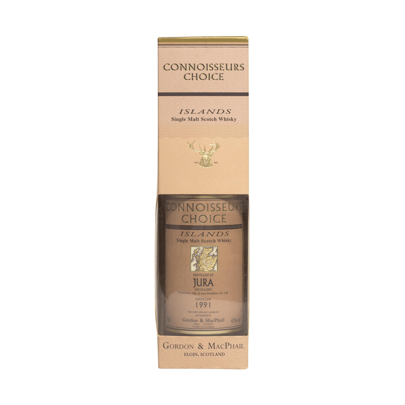 Jura 1991 12 Year Old 'Connoisseurs Choice' Gordon & MacPhail 40.00%